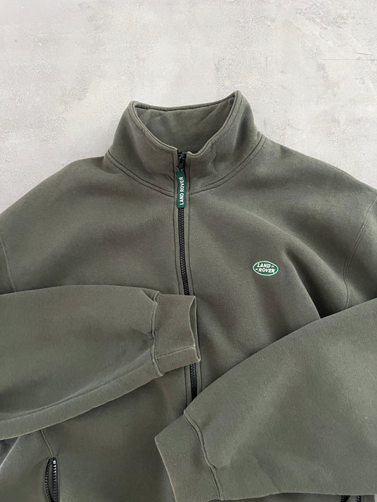 OLIVE LAND ROVER JACKET - 1990S - XL/L
