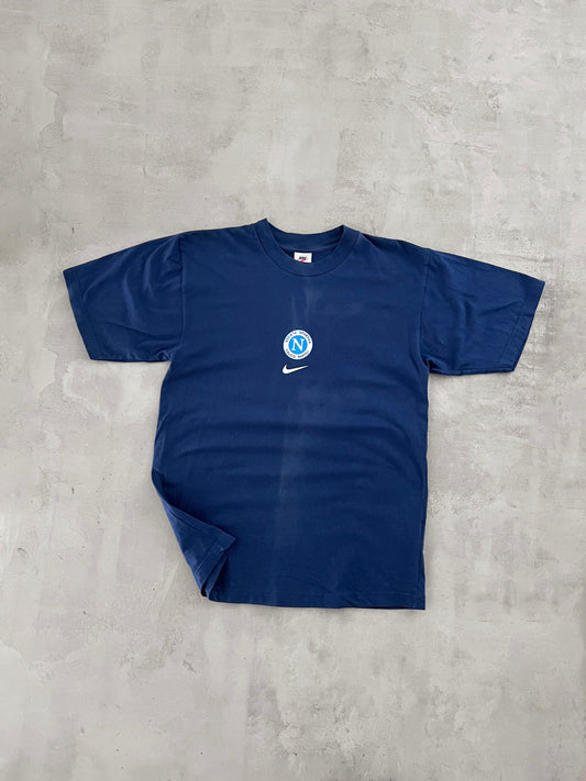 NAVY SSC NAPOLI NIKE TEE - 2000S - M