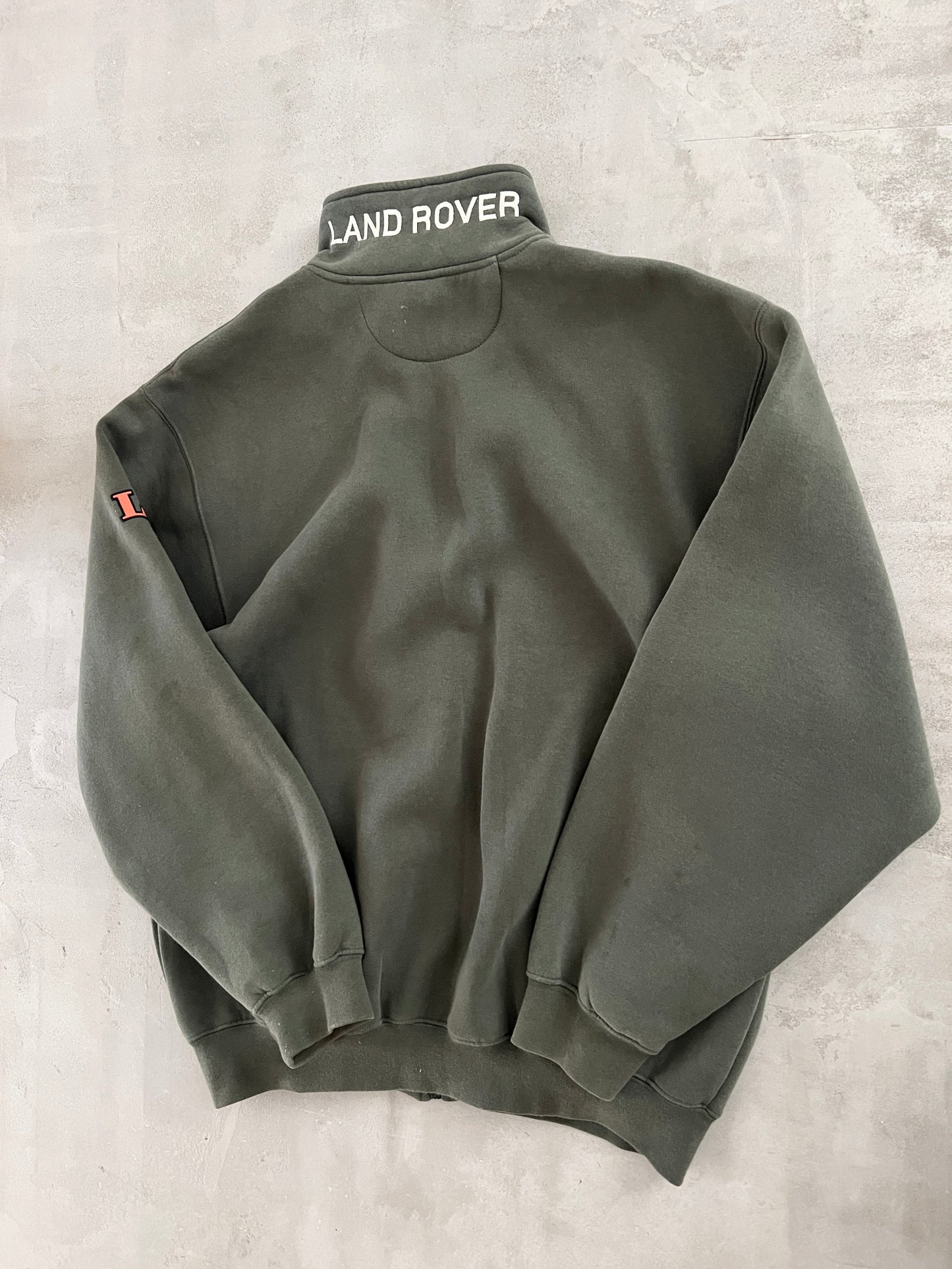 OLIVE LAND ROVER JACKET - 1990S - XL/L