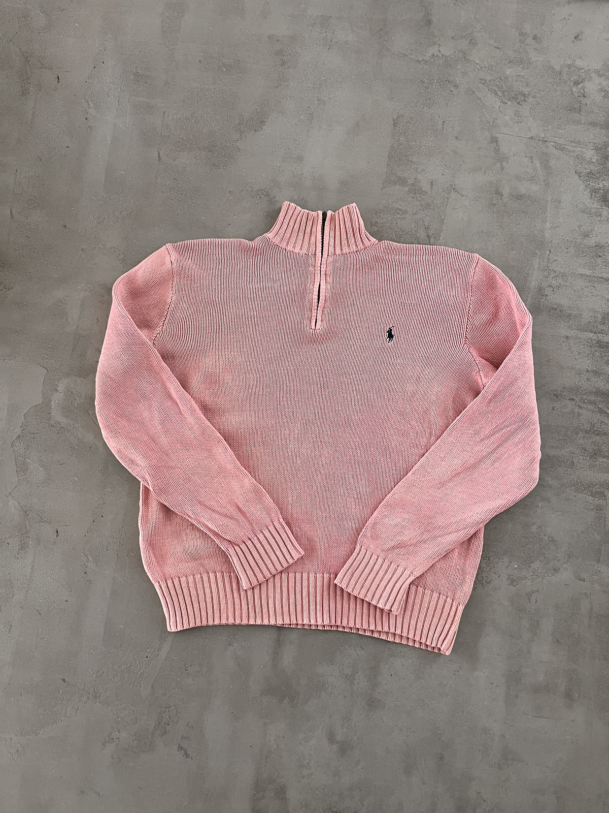 PINK RALPH LAUREN HALF ZIP - 2000S - S
