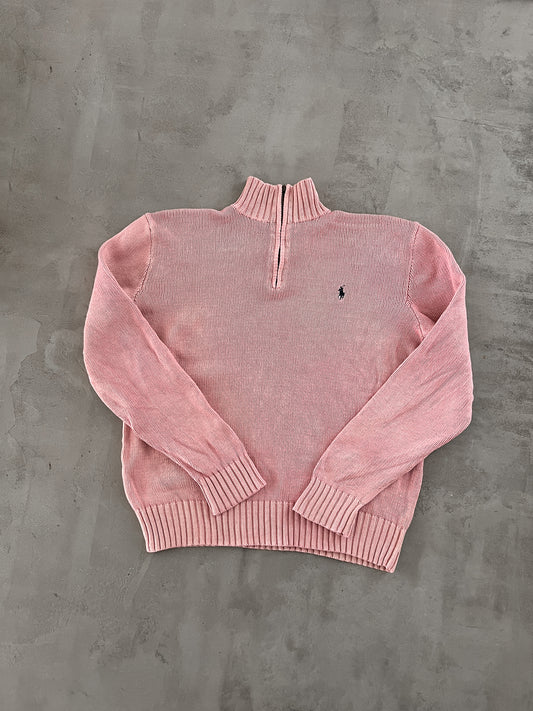PINK RALPH LAUREN HALF ZIP - 2000S - S