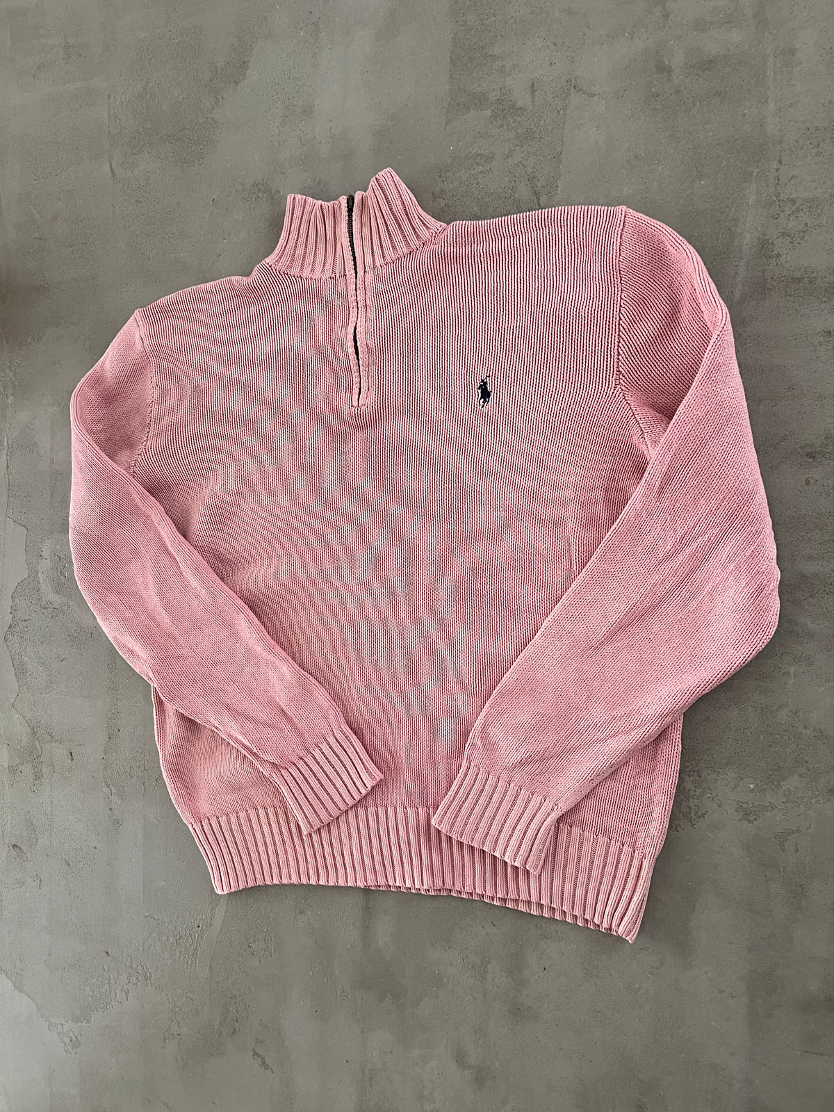 PINK RALPH LAUREN HALF ZIP - 2000S - S