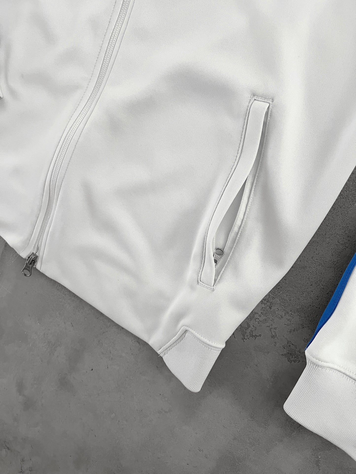 WHITE USA NIKE TRACK JACKET - 2000S - L