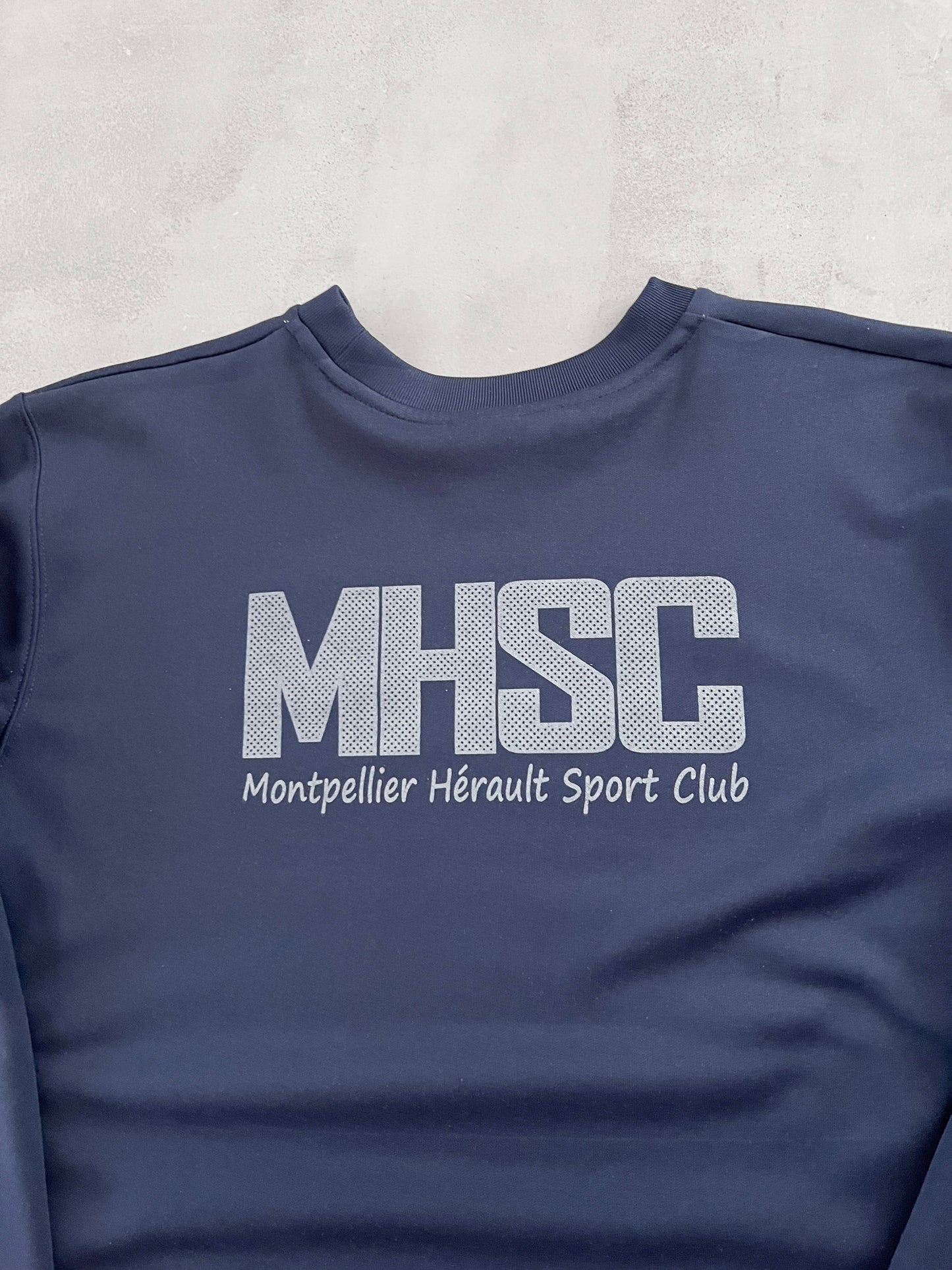 NAVY HSC MONTPELLIER NIKE SWEATER - 2000S - L