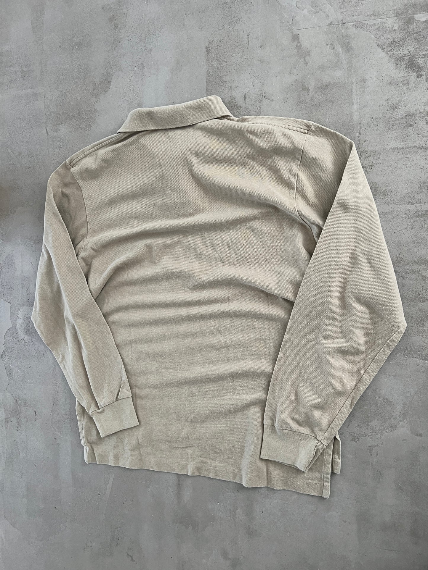 CREME RALPH LAUREN LONGSLEEVE - 2000S - L