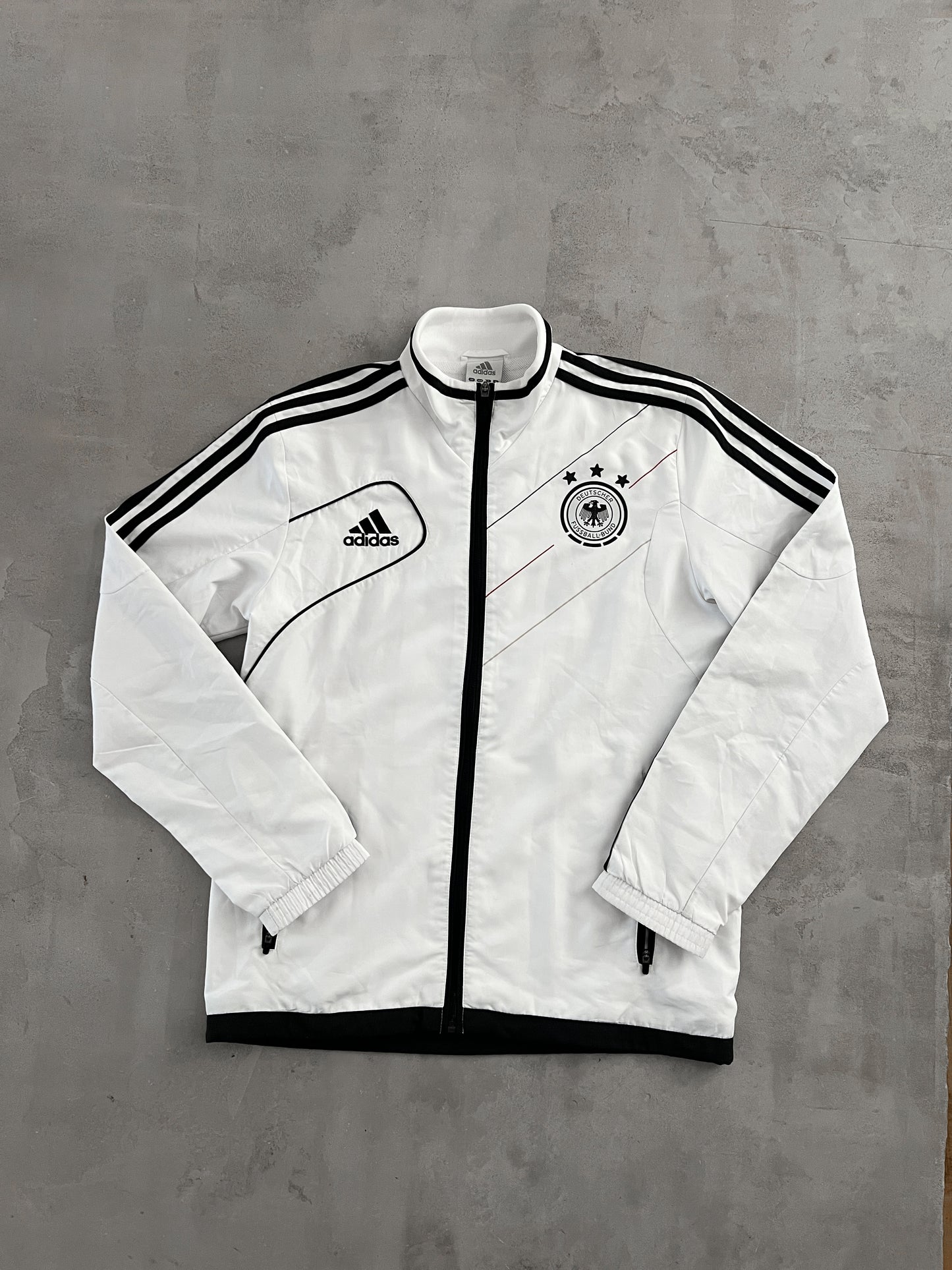 WHITE GERMANY TRACK JACKET - 2000S - S/M
