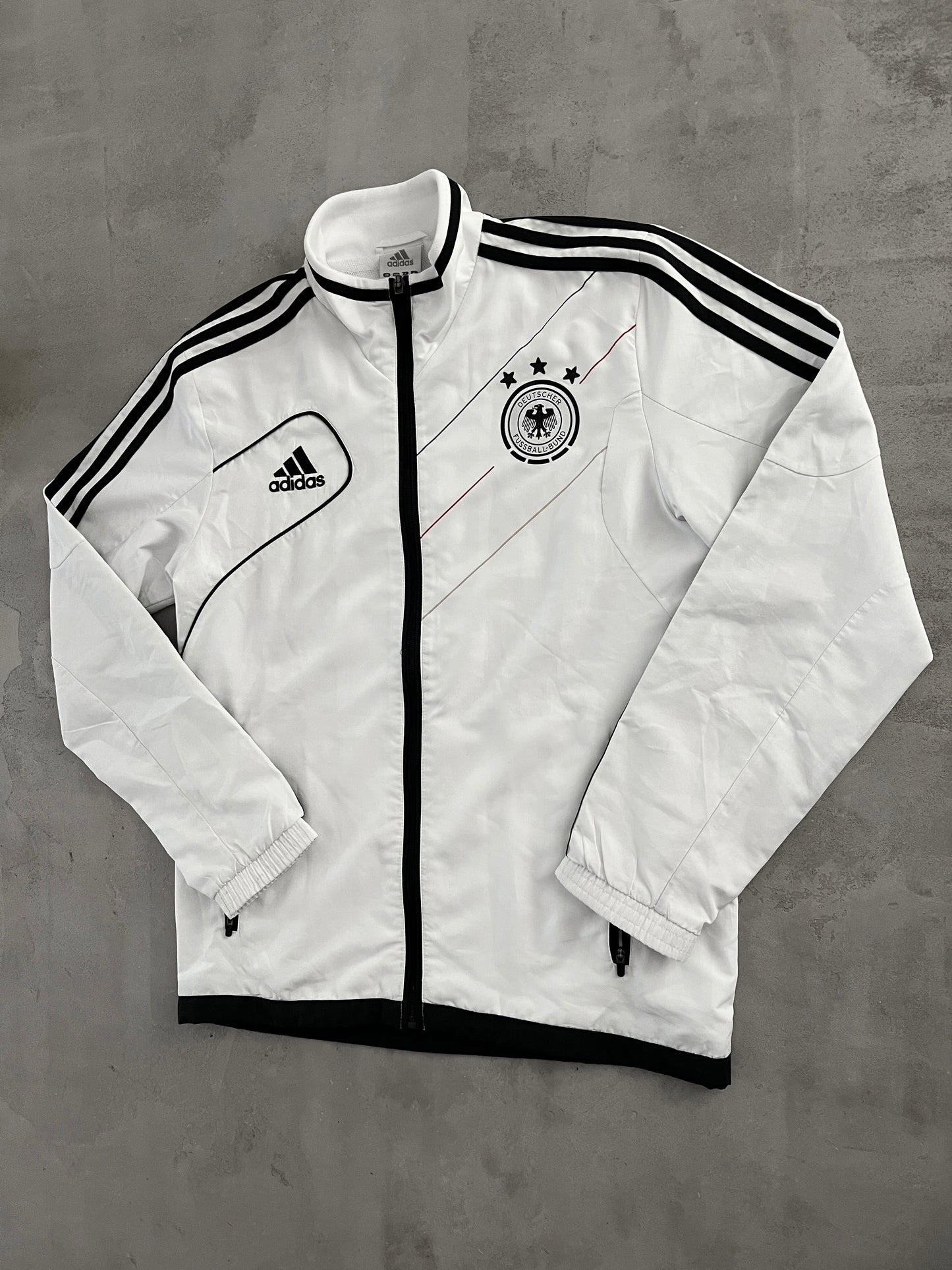 WHITE GERMANY TRACK JACKET - 2000S - S/M