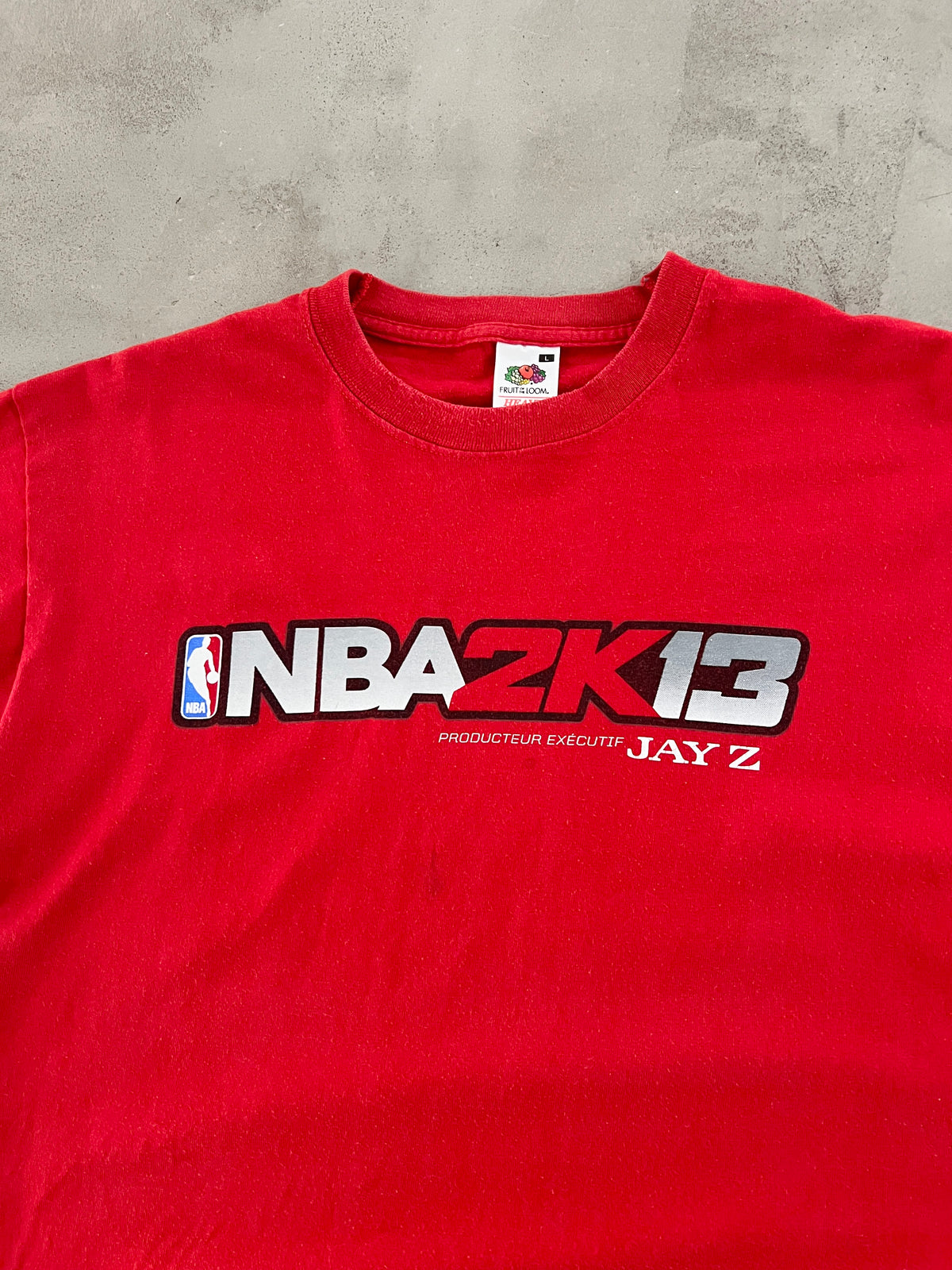 RED NBA 2K PROMO TEE - 2000S - S/M