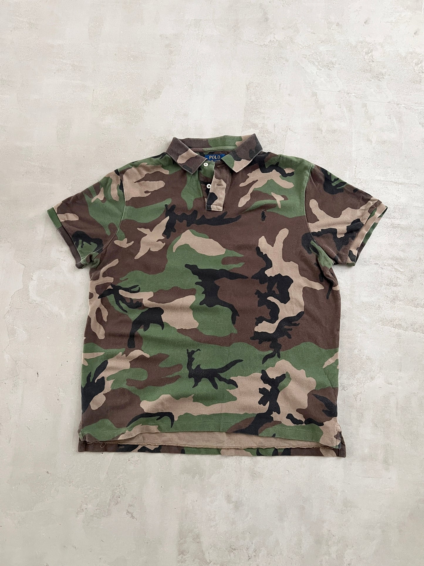 CAMO RALPH LAUREN POLO - 2000S - L