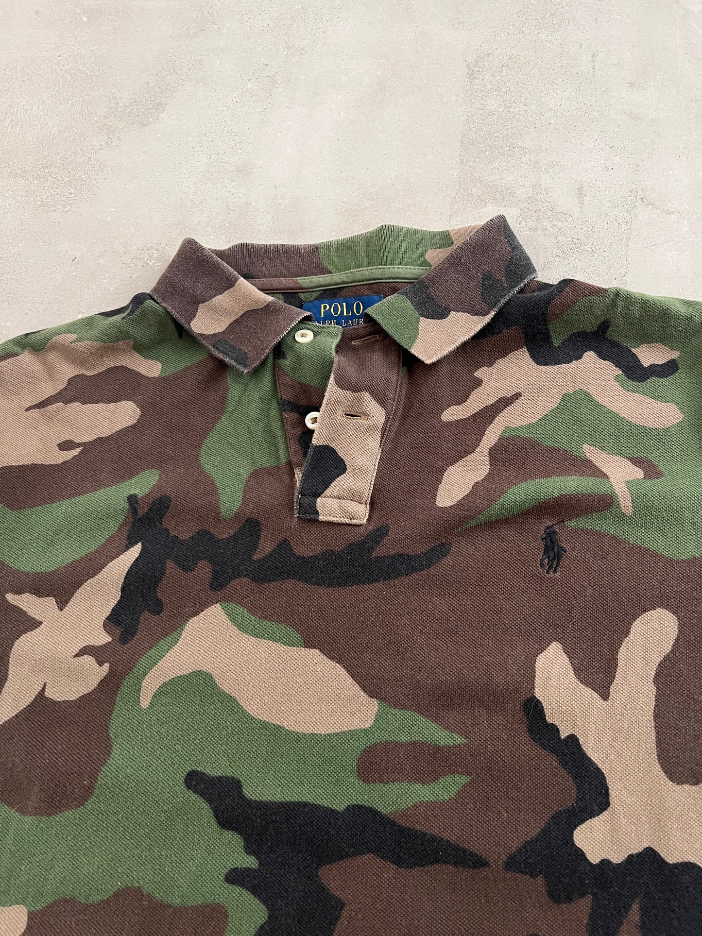 CAMO RALPH LAUREN POLO - 2000S - L