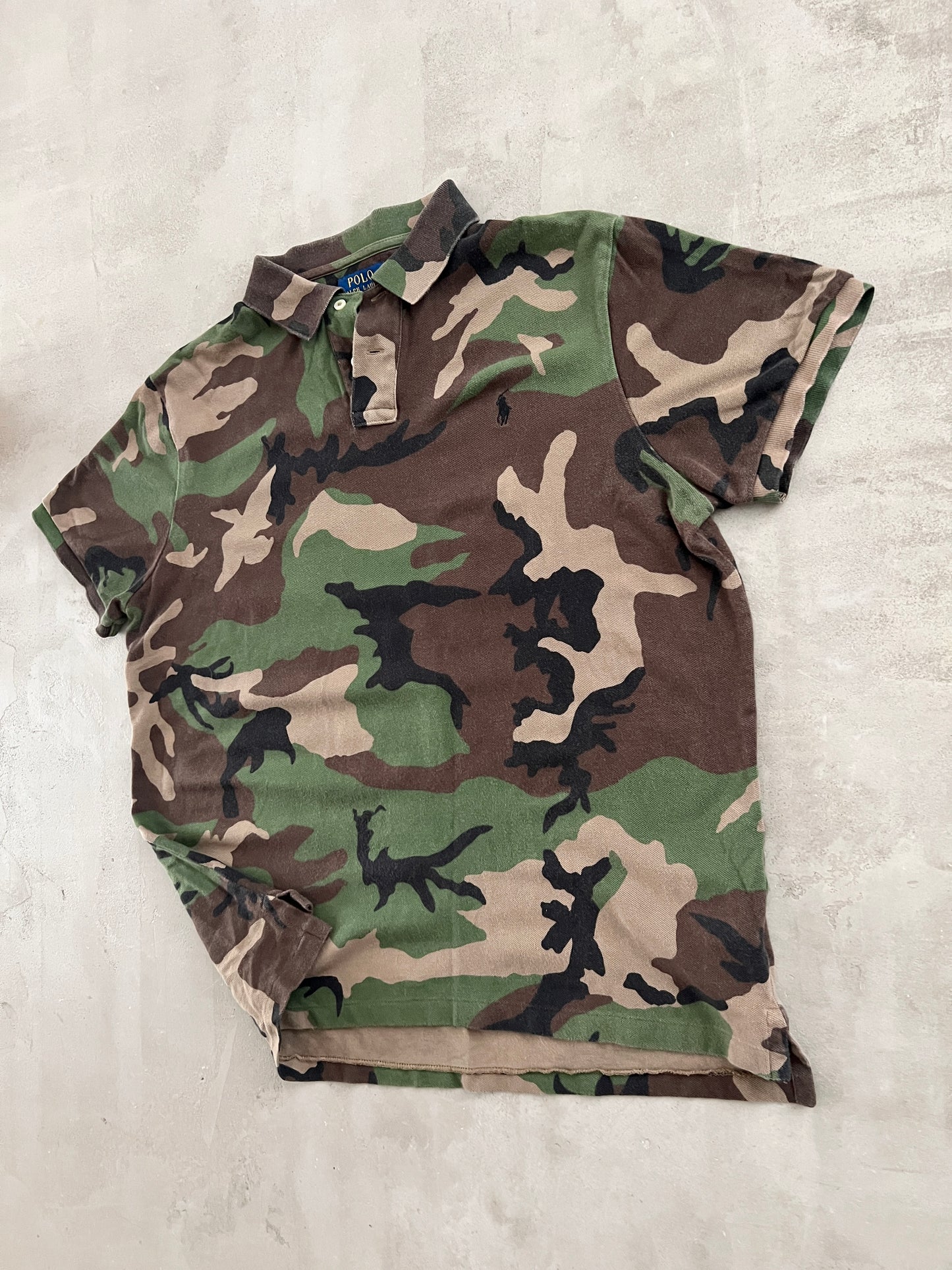 CAMO RALPH LAUREN POLO - 2000S - L