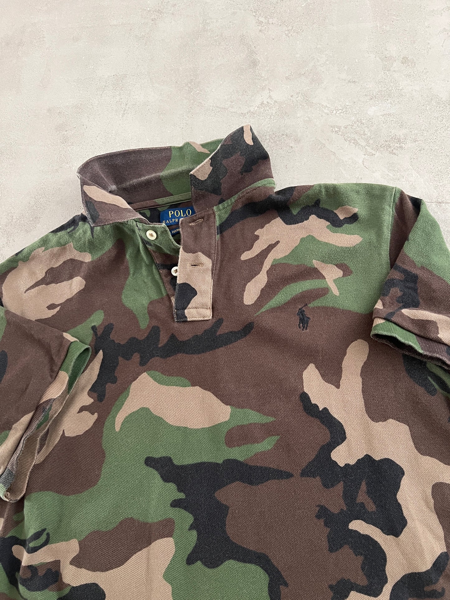 CAMO RALPH LAUREN POLO - 2000S - L