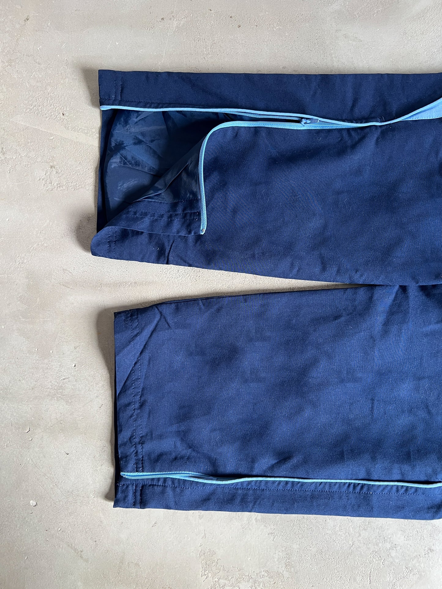 NAVY REAL MADRID TRACK PANTS - L