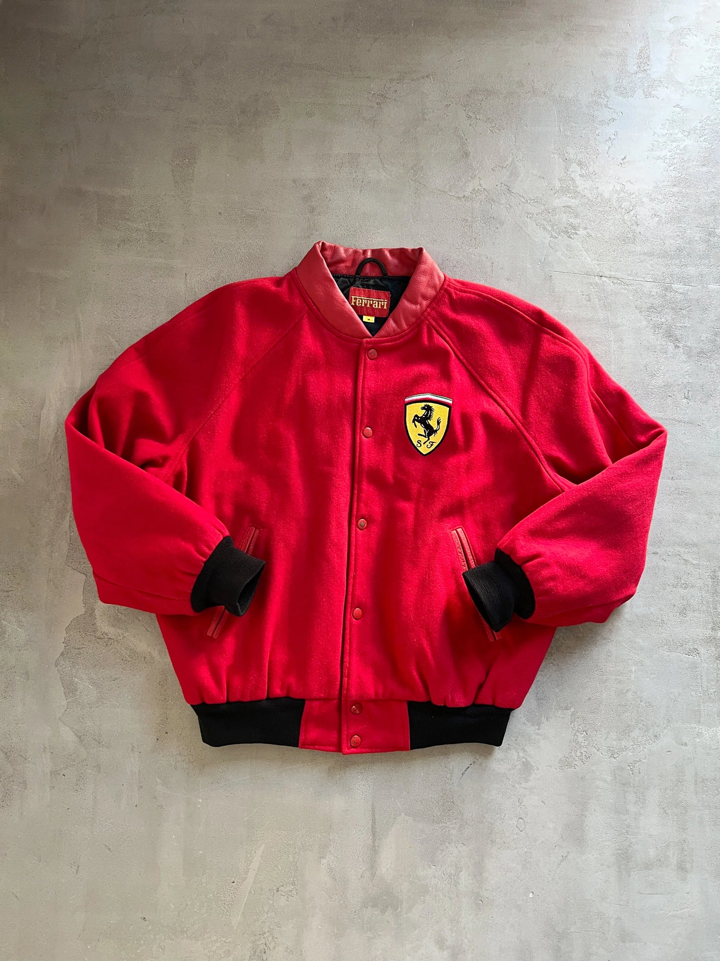 RED FERRARI JACKET - 1996 - M/L