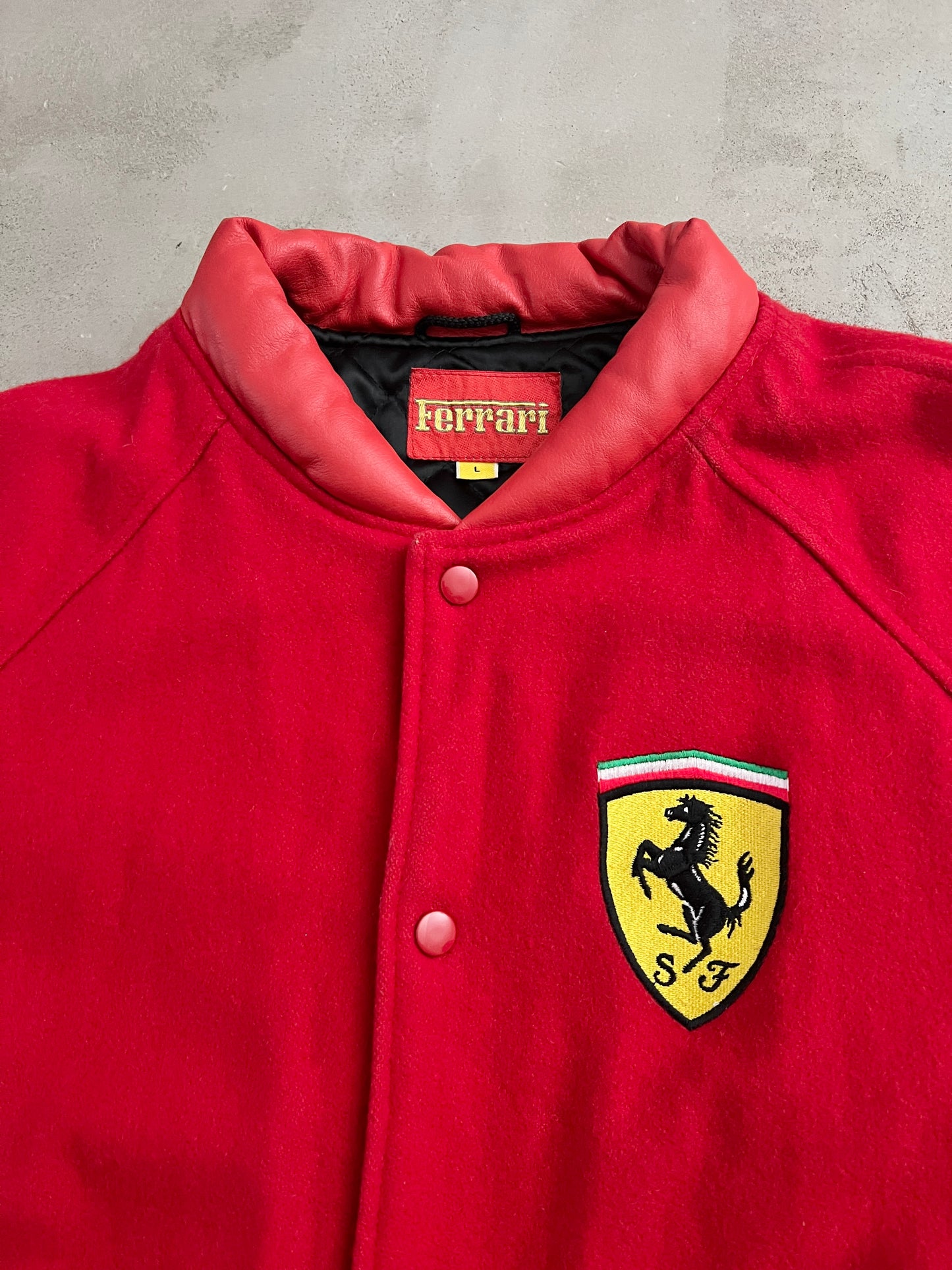 RED FERRARI JACKET - 1996 - M/L