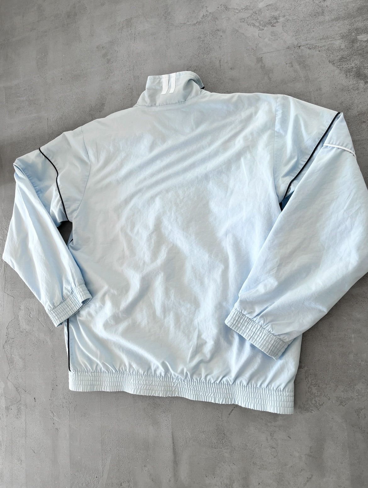 BABY BLUE NIKE TRACK JACKET - 2000S - S