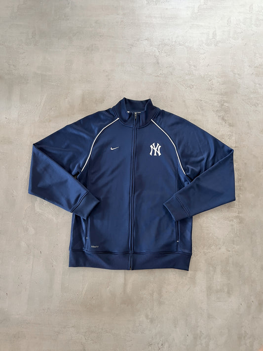 NAVY YANKEES NIKE JACKET - 1990S - L/XL
