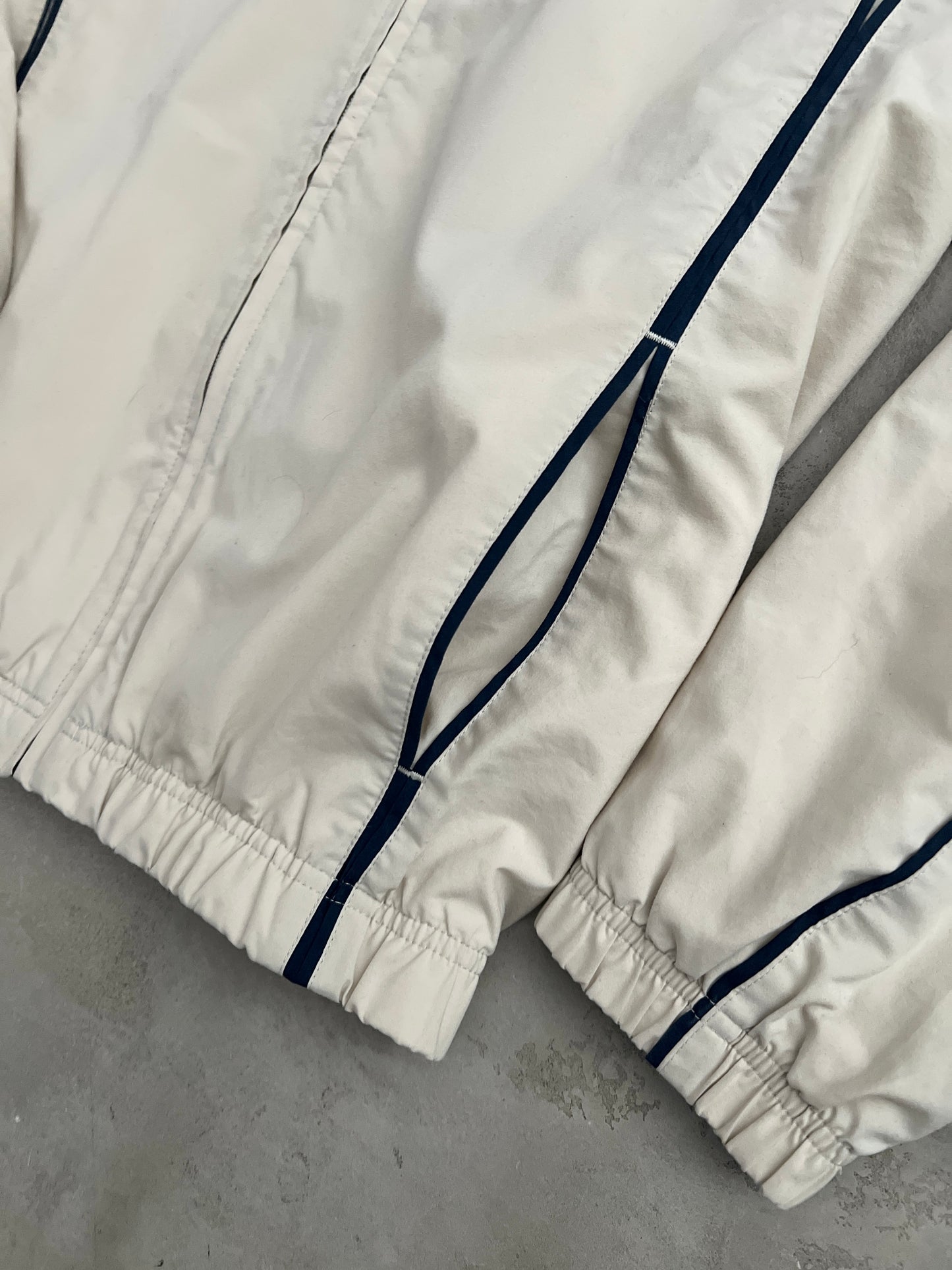 CREME NIKE TRACK JACKET - 2000S - S