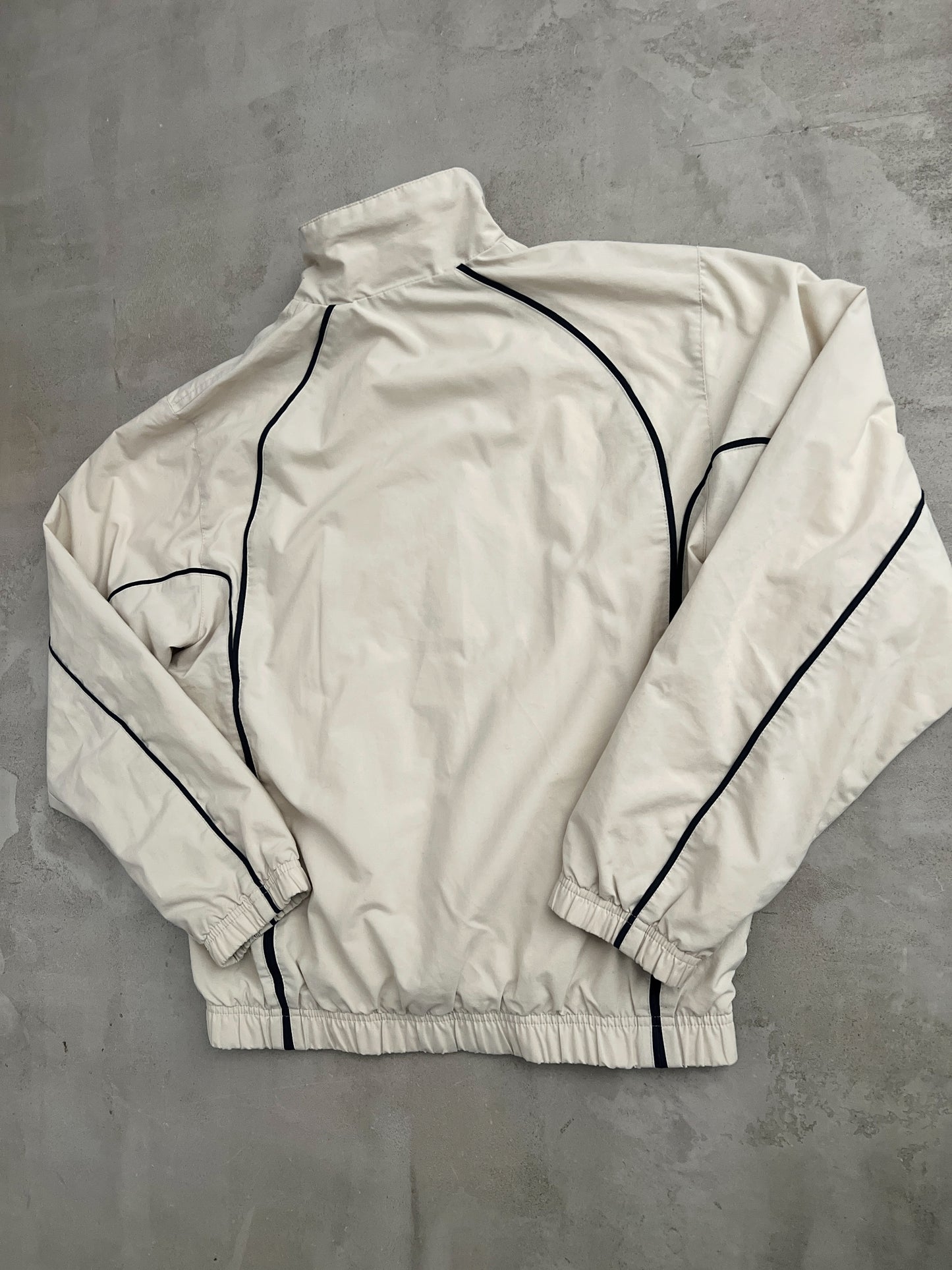 CREME NIKE TRACK JACKET - 2000S - S
