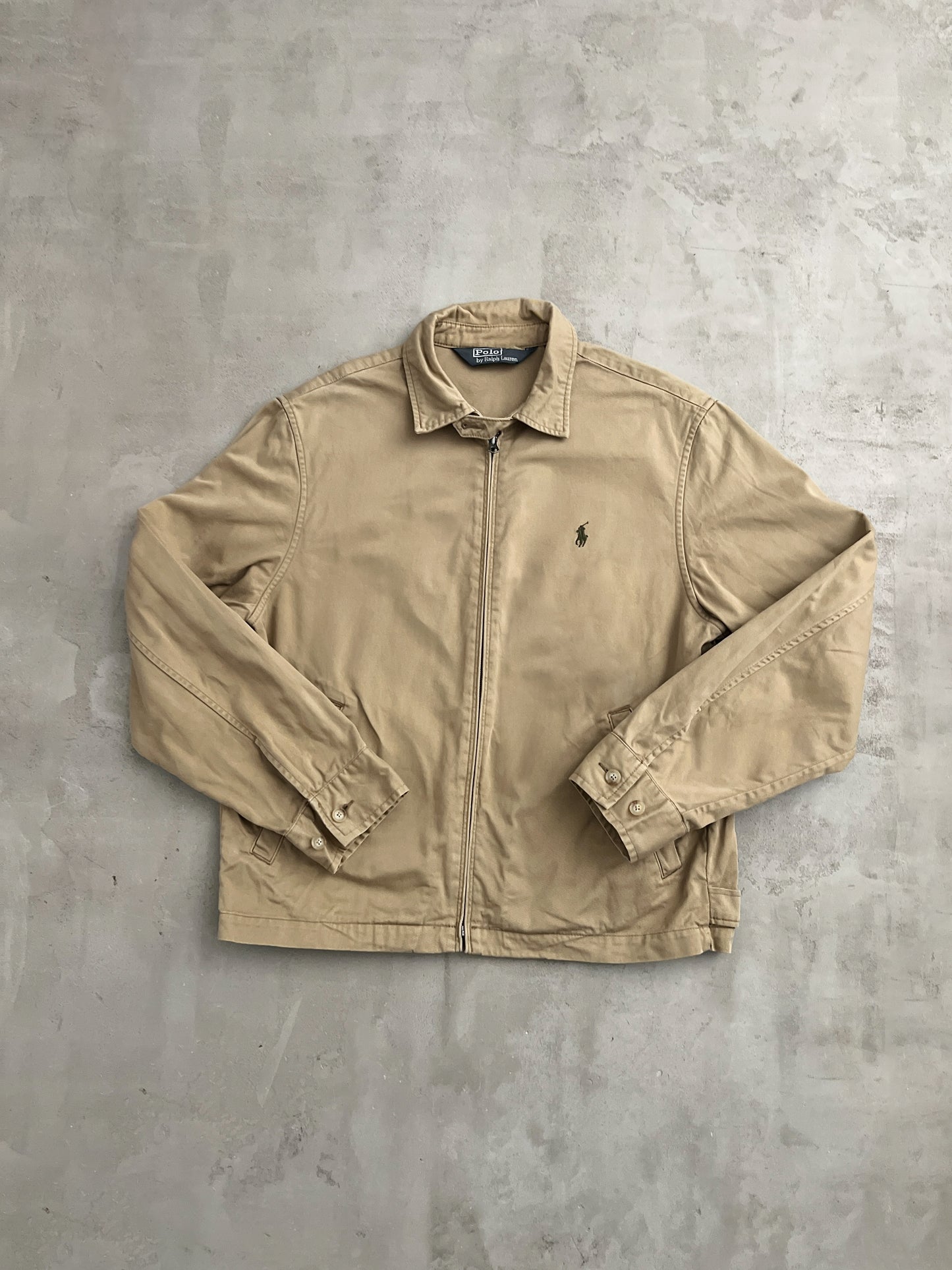 BEIGE RALPH LAUREN JACKET - 2000S - L/M