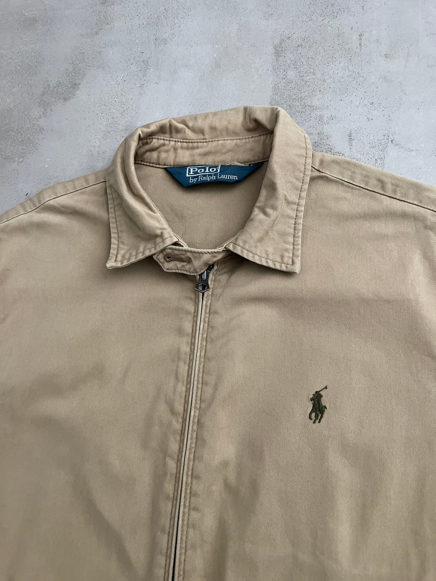 BEIGE RALPH LAUREN JACKET - 2000S - L/M