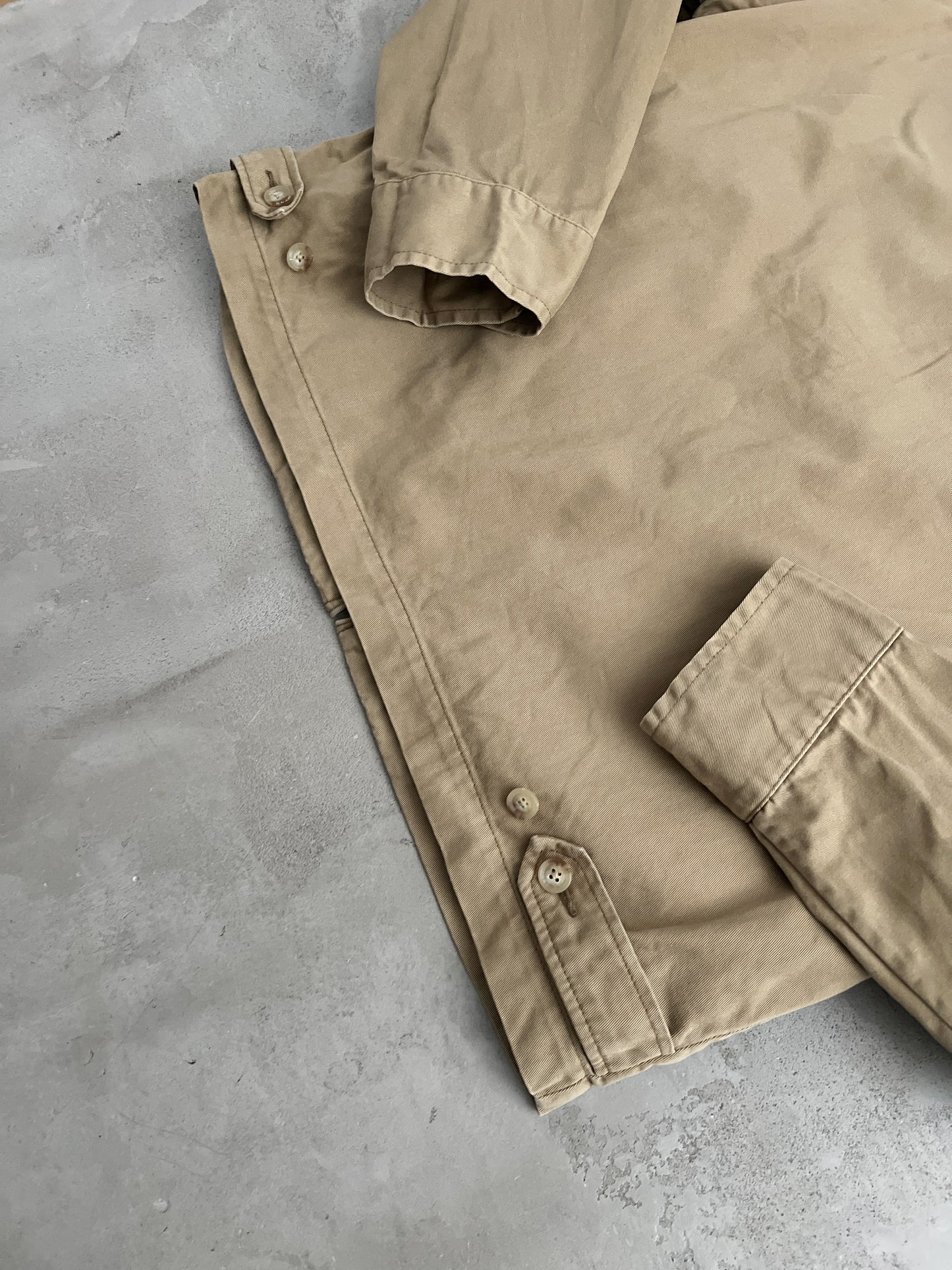 BEIGE RALPH LAUREN JACKET - 2000S - L/M