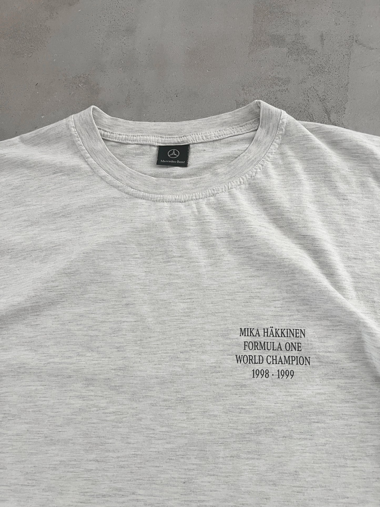 GREY MERCEDES BENZ F1 TEE - 1999 - XL