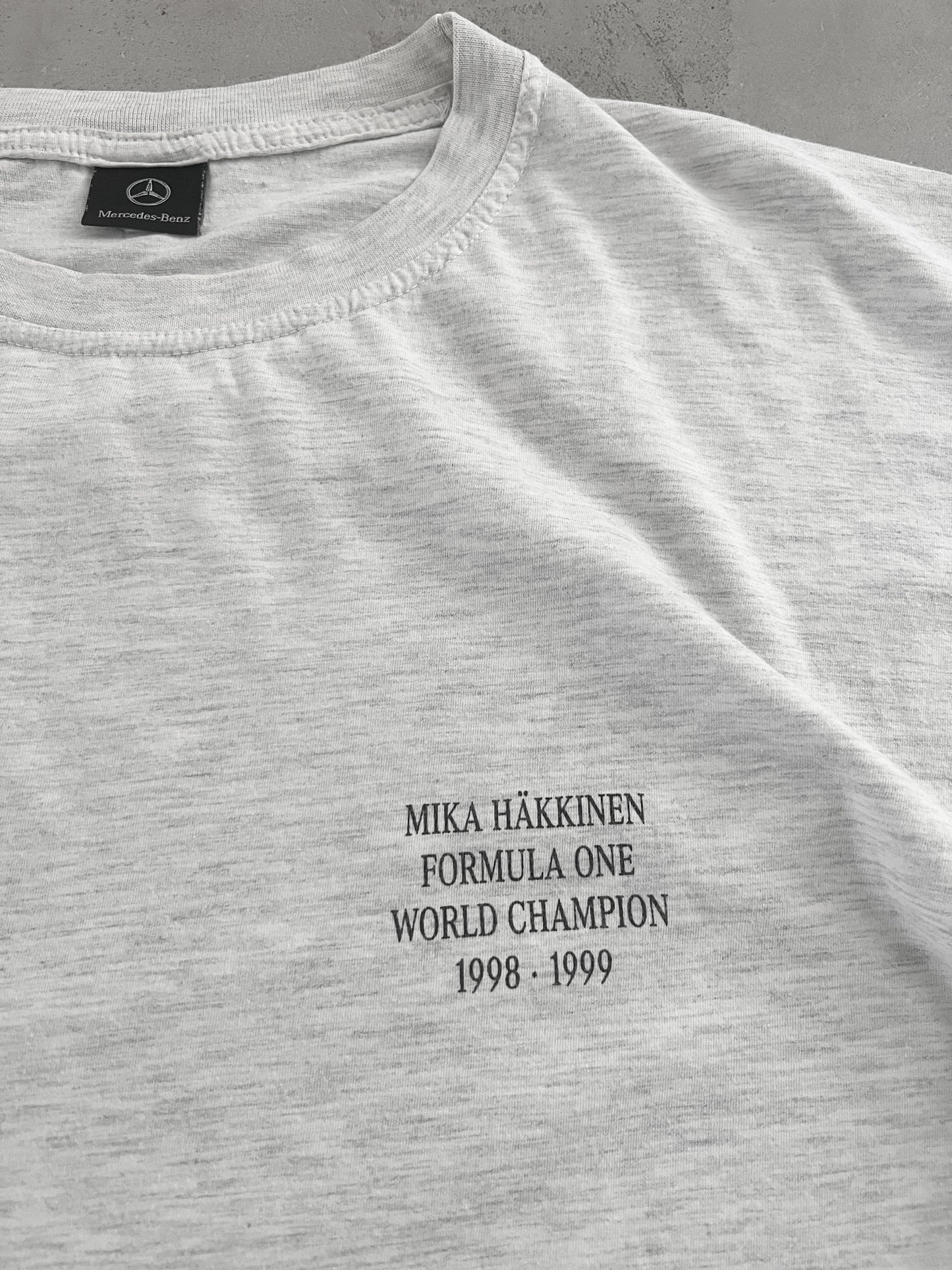 GREY MERCEDES BENZ F1 TEE - 1999 - XL