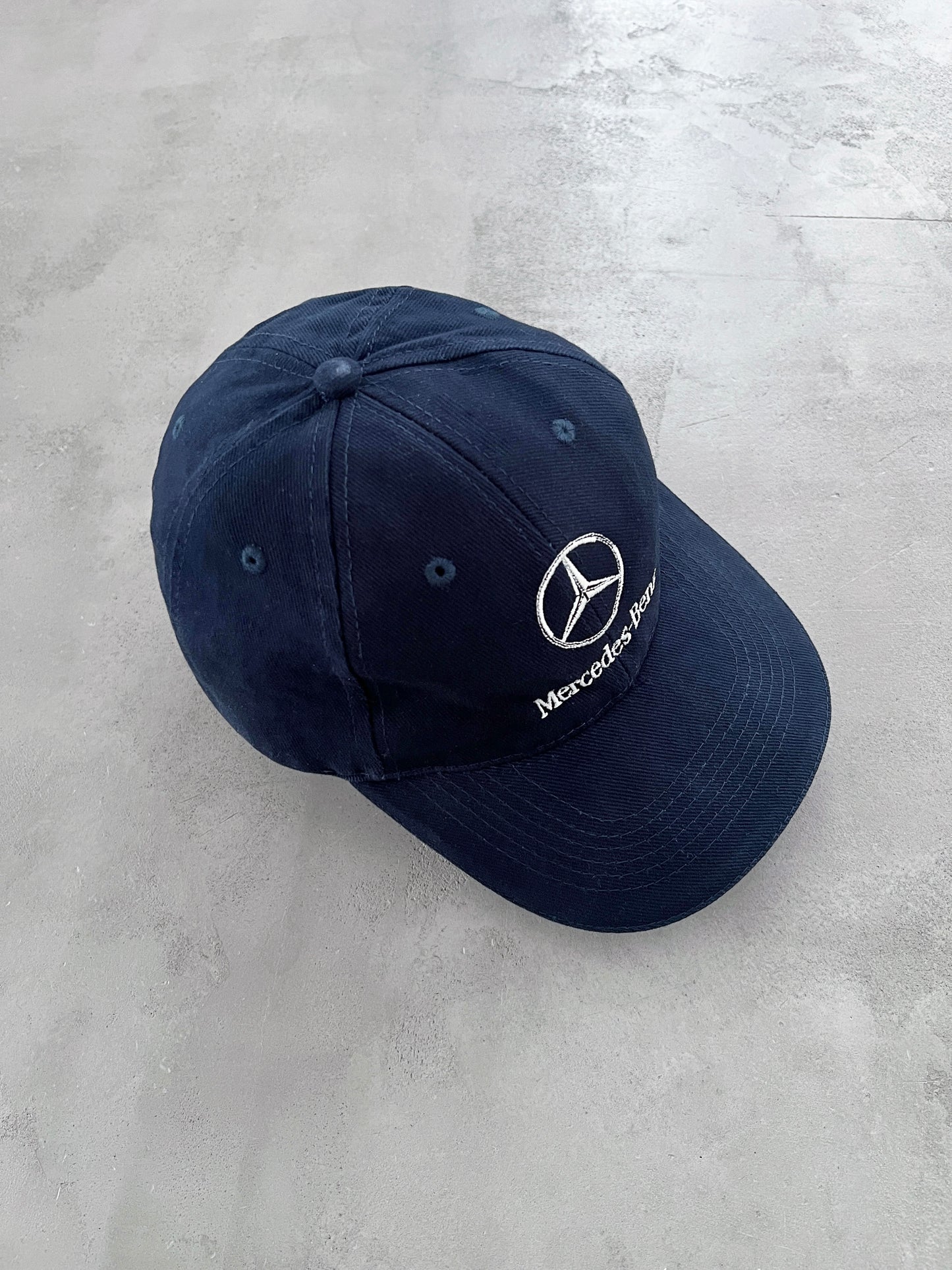 NAVY MERCEDES BENZ CAP - 2000S