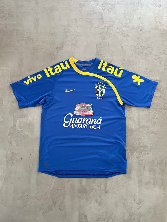 BLUE BRAZIL NIKE JERSEY - 2000S - L/M