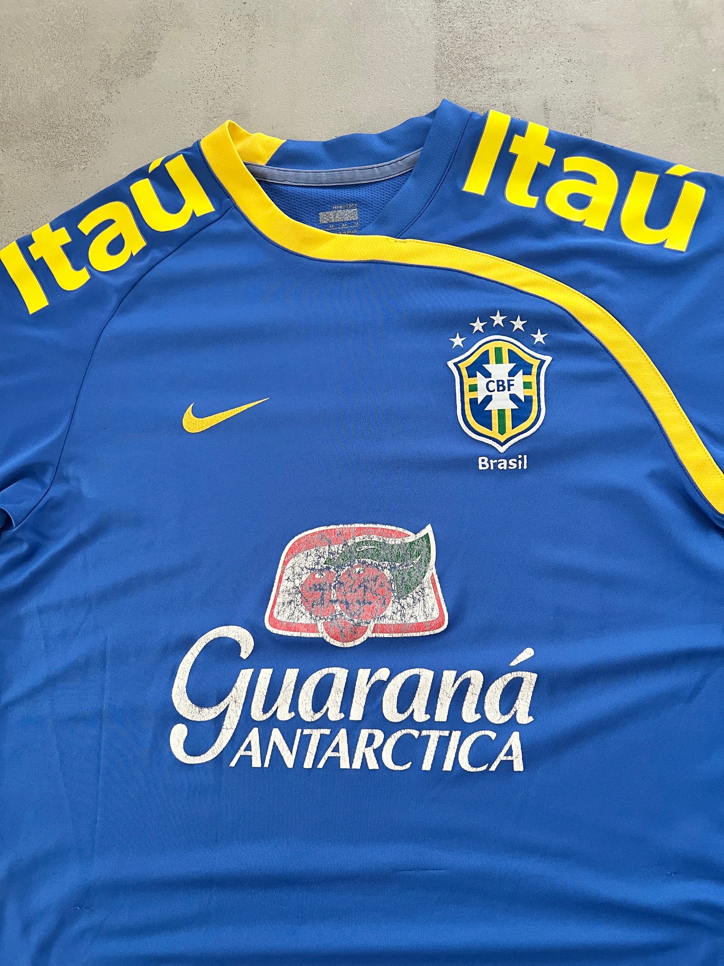 BLUE BRAZIL NIKE JERSEY - 2000S - L/M
