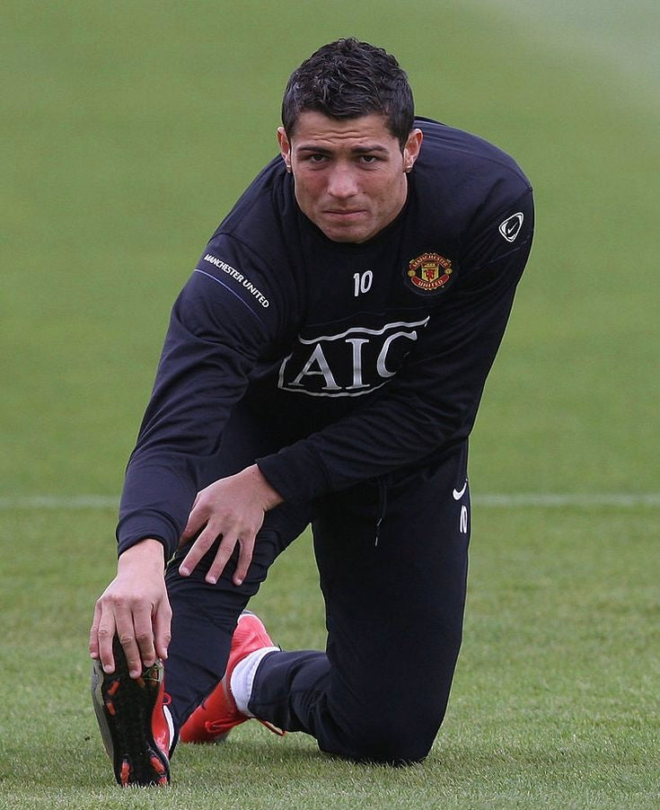 BLACK MANCHESTER UNITED NIKE PANTS - 2000S - M