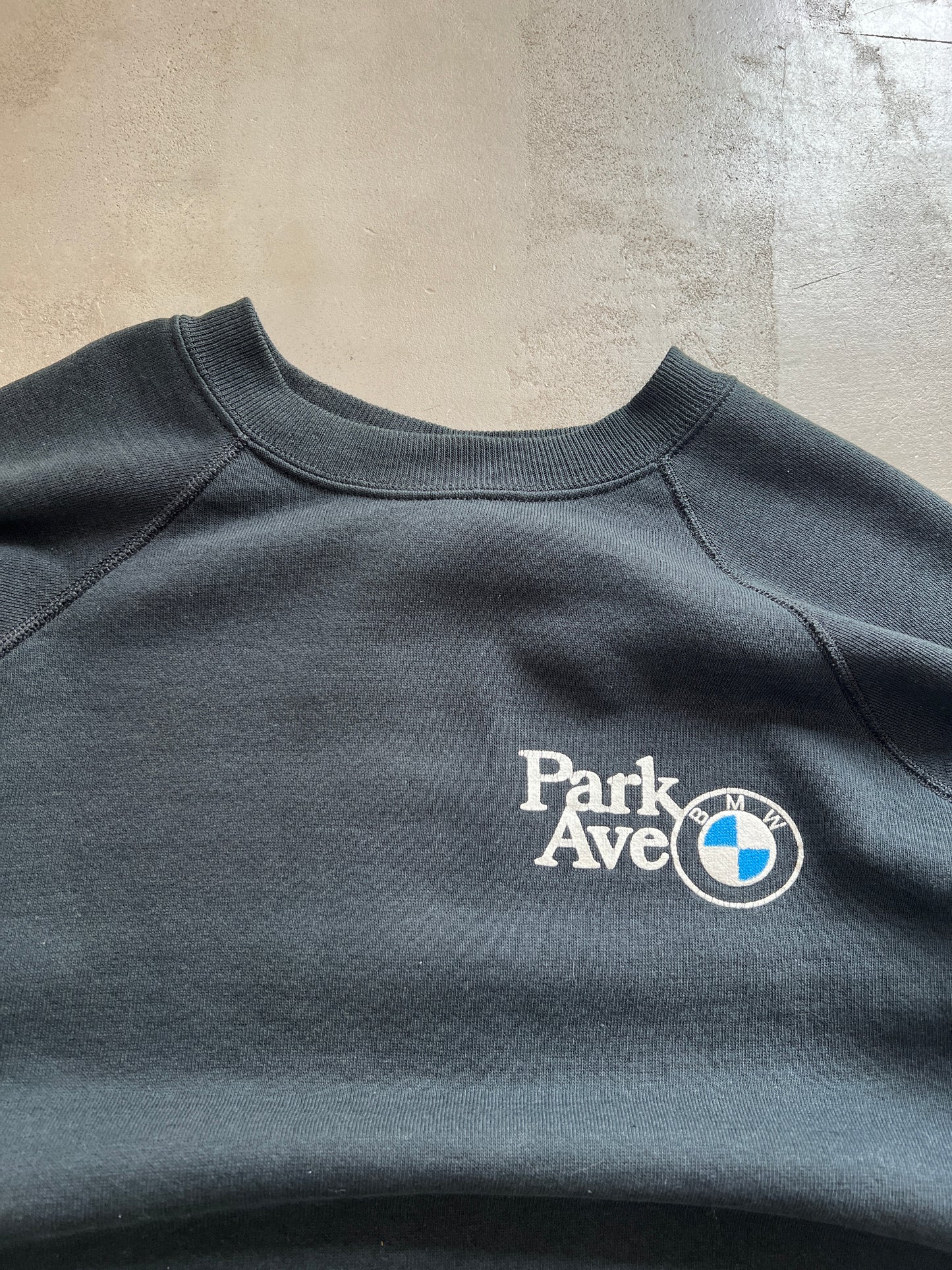 BLACK BMW SWEATER - 1990S - S