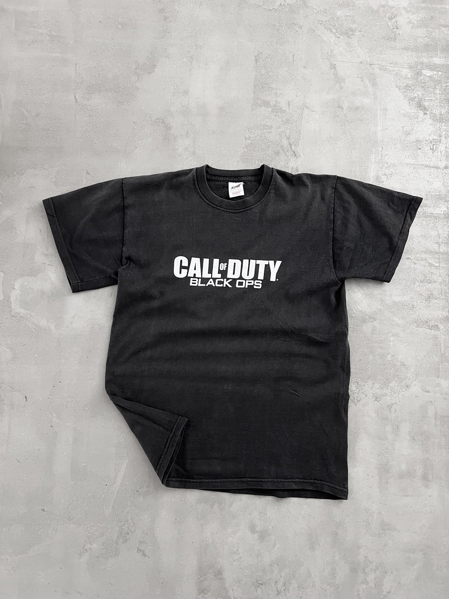 FADED BLACK CALL OF DUTY TEE - 2000S - S
