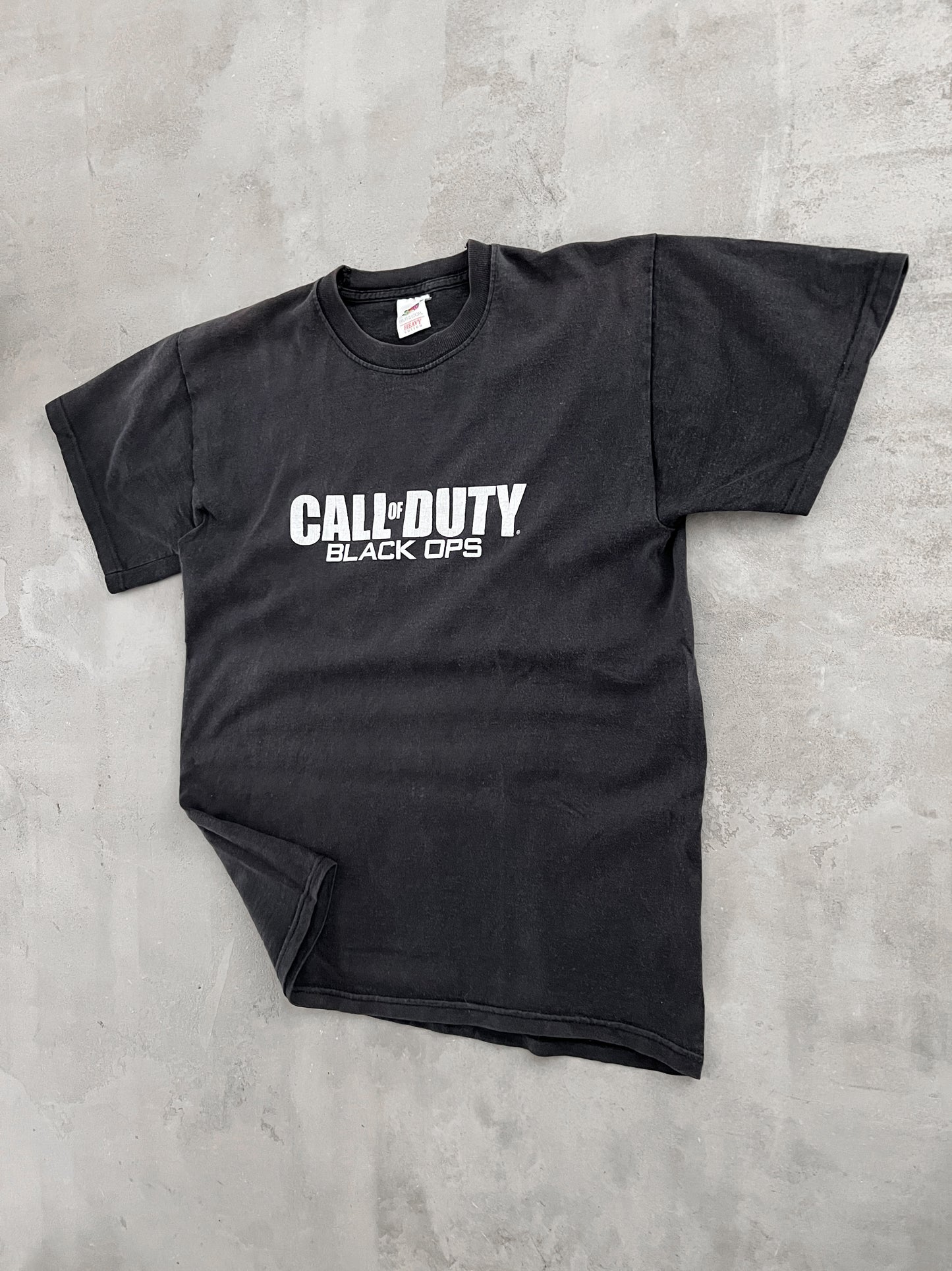 FADED BLACK CALL OF DUTY TEE - 2000S - S