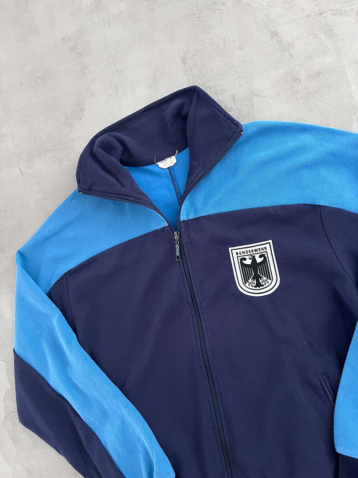 BLUE BUNDESWEHR GERMANY JACKET - 1990S - XL