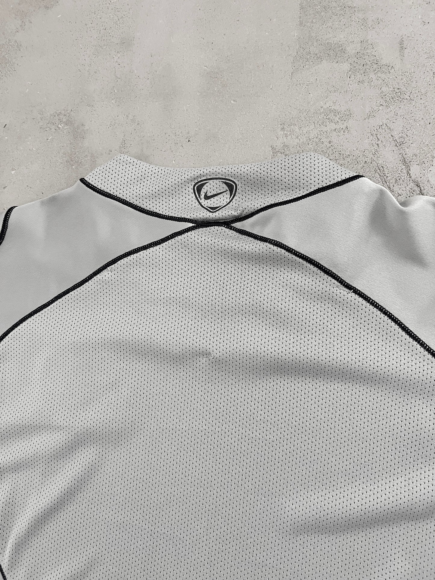GREY PSG NIKE JERSEY - 2000S - L/XL