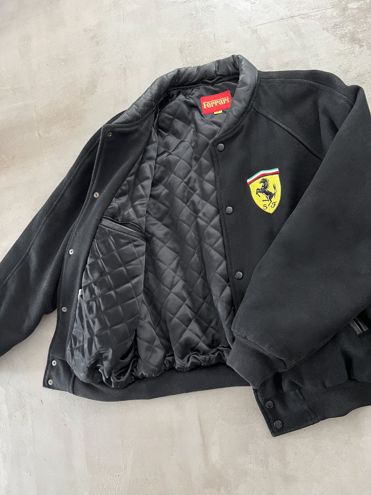 BLACK FERRARI JACKET - 1996 - M