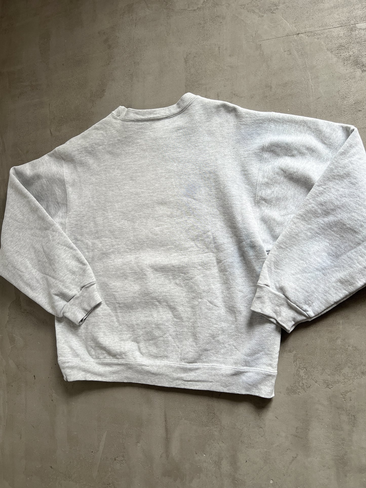 GREY NOKIA SWEATER - 1990S - S