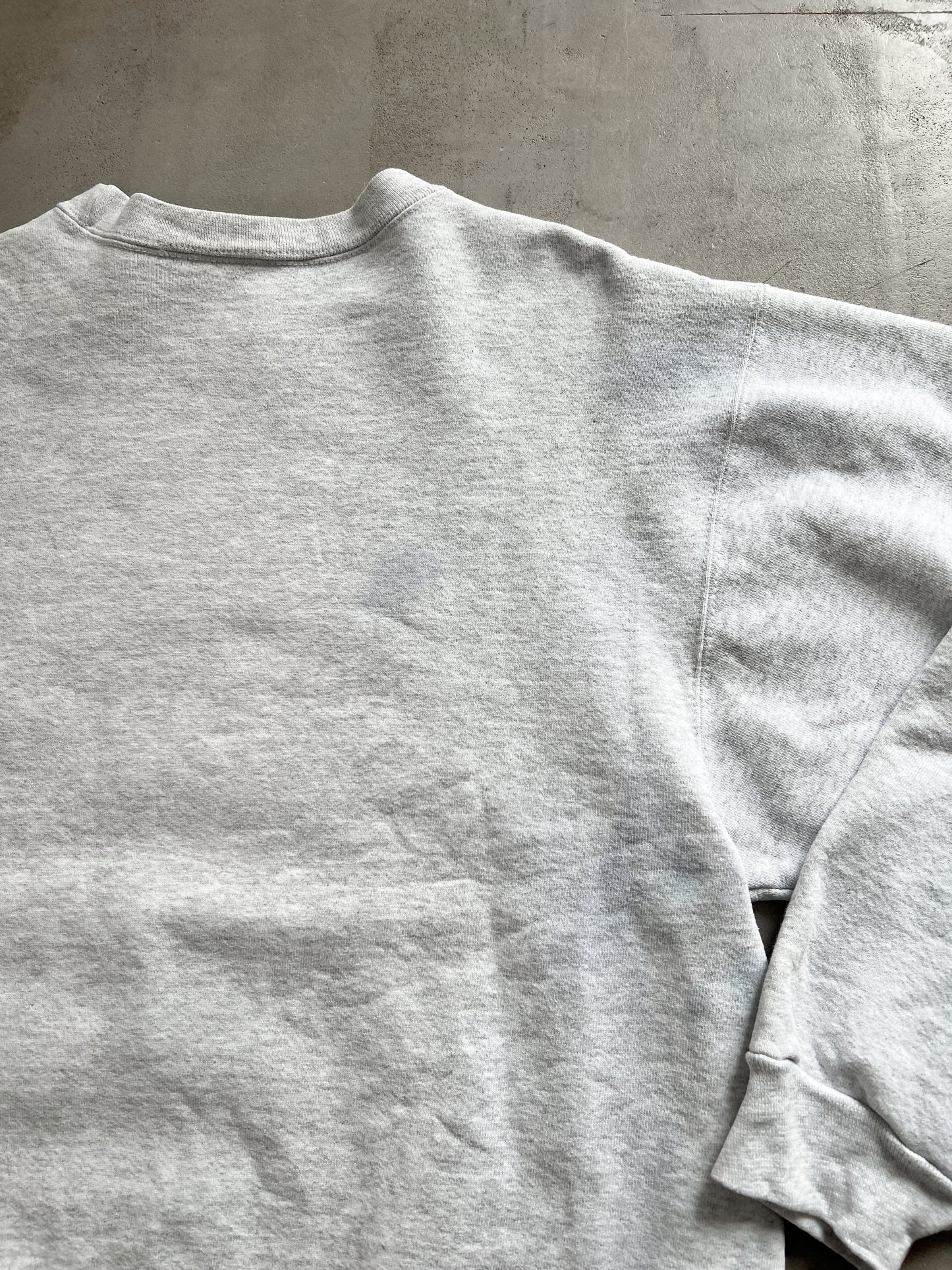 GREY NOKIA SWEATER - 1990S - S