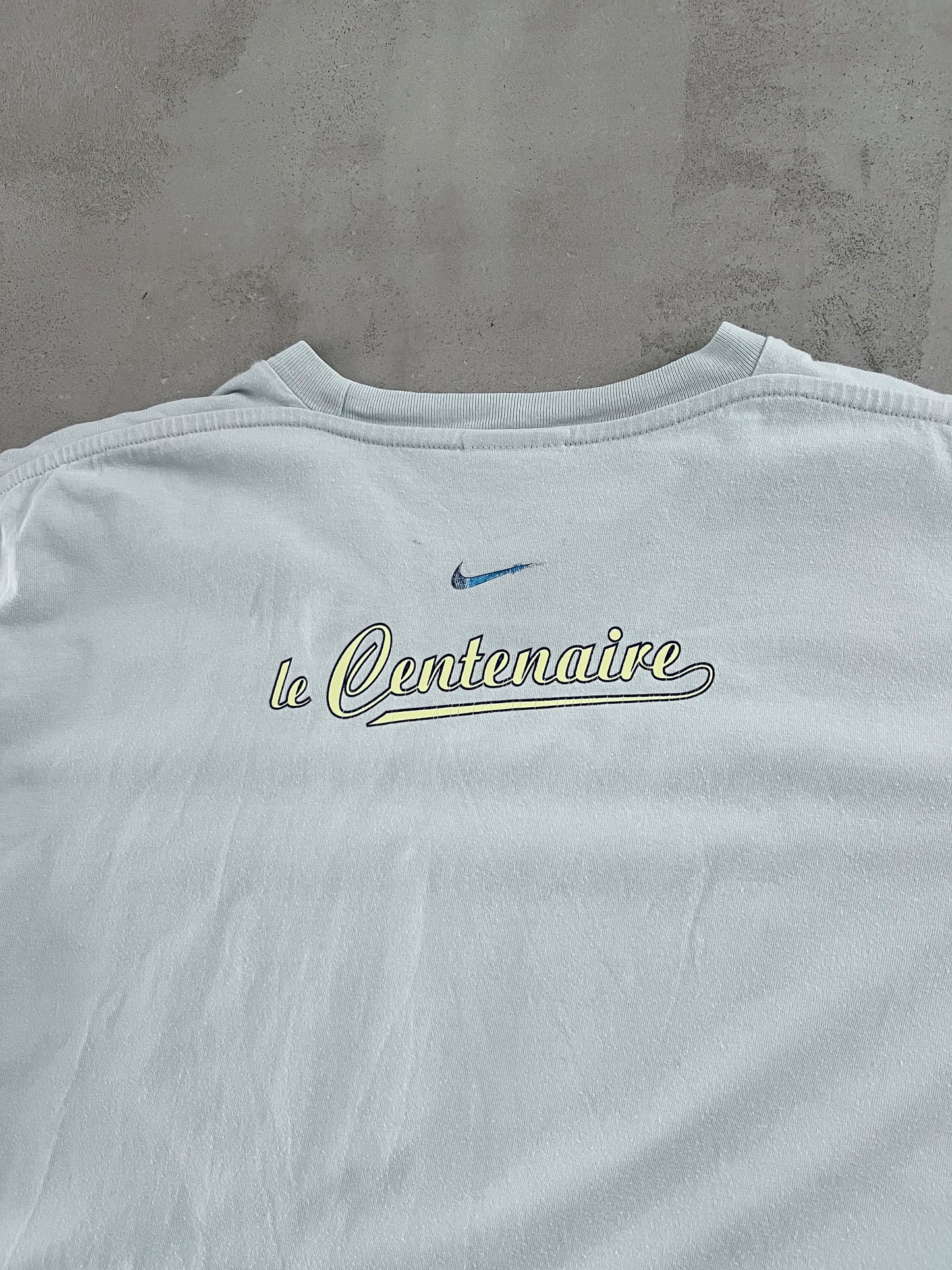 BABY BLUE TOUR DE FRANCE NIKE TEE - 2000S - XL