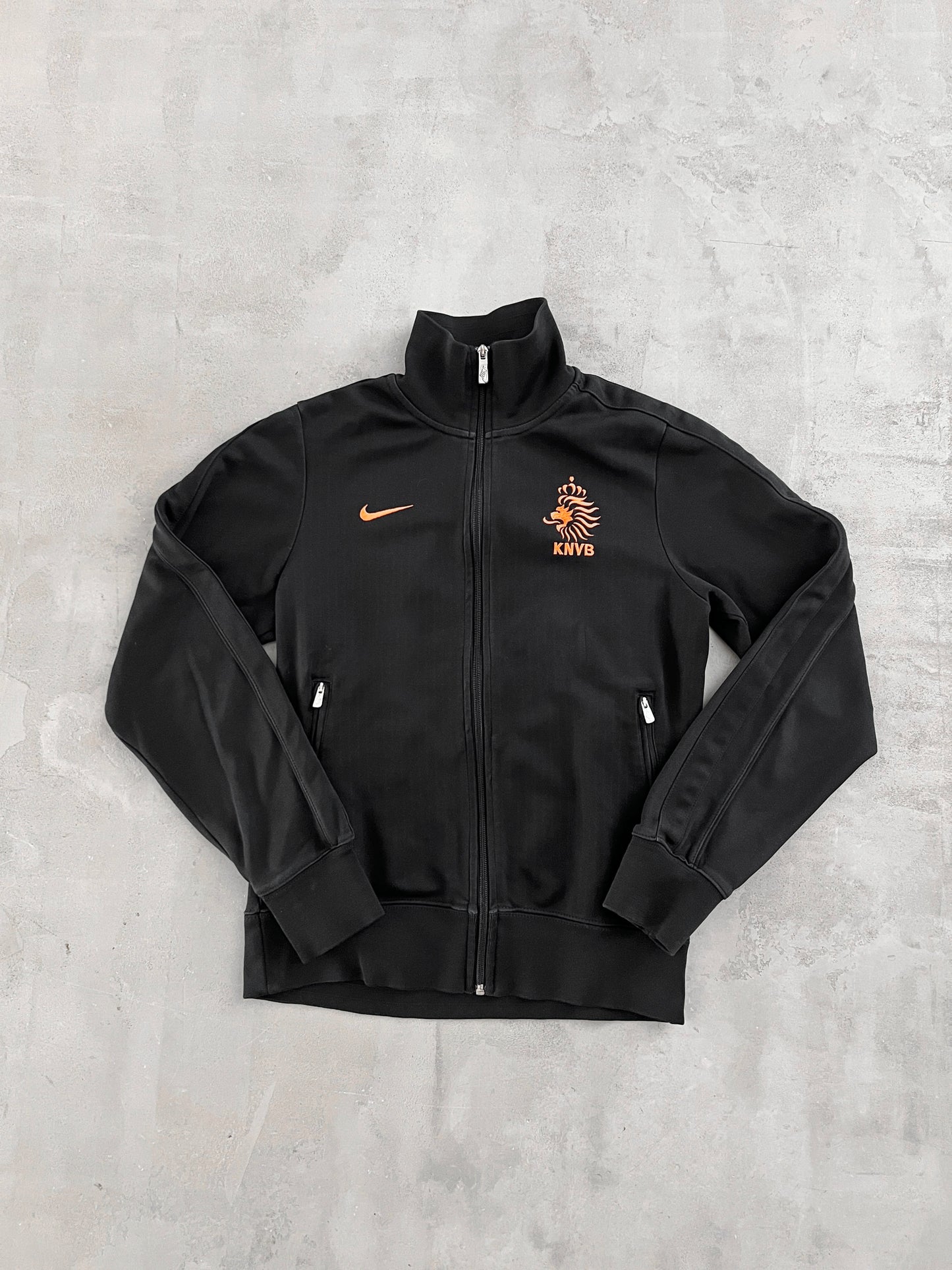 BLACK NIKE NETHERLANDS JACKET - 2000S - S