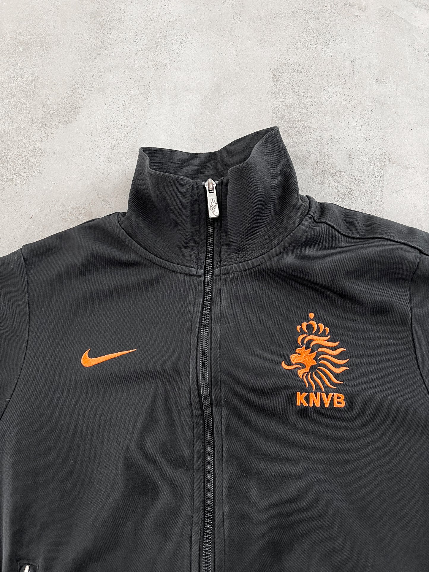 BLACK NIKE NETHERLANDS JACKET - 2000S - S