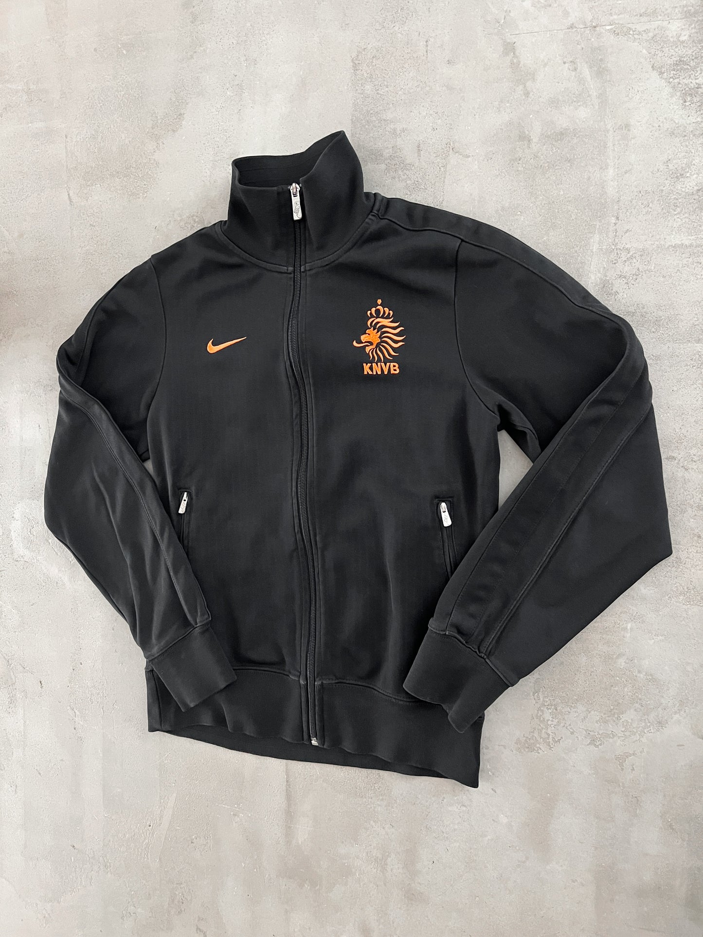 BLACK NIKE NETHERLANDS JACKET - 2000S - S