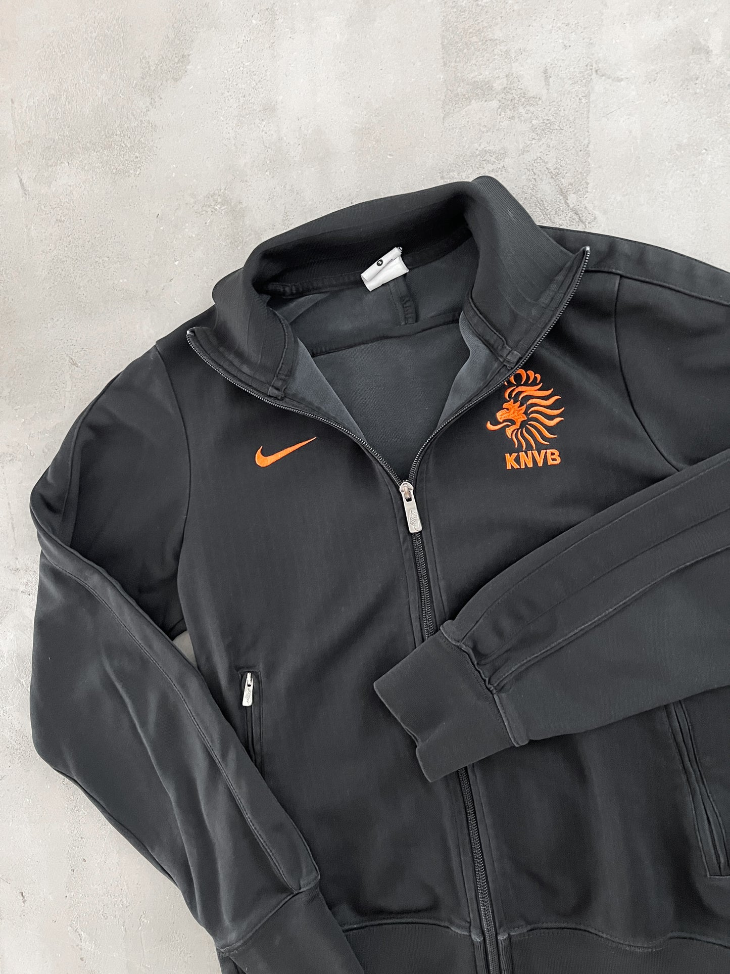 BLACK NIKE NETHERLANDS JACKET - 2000S - S