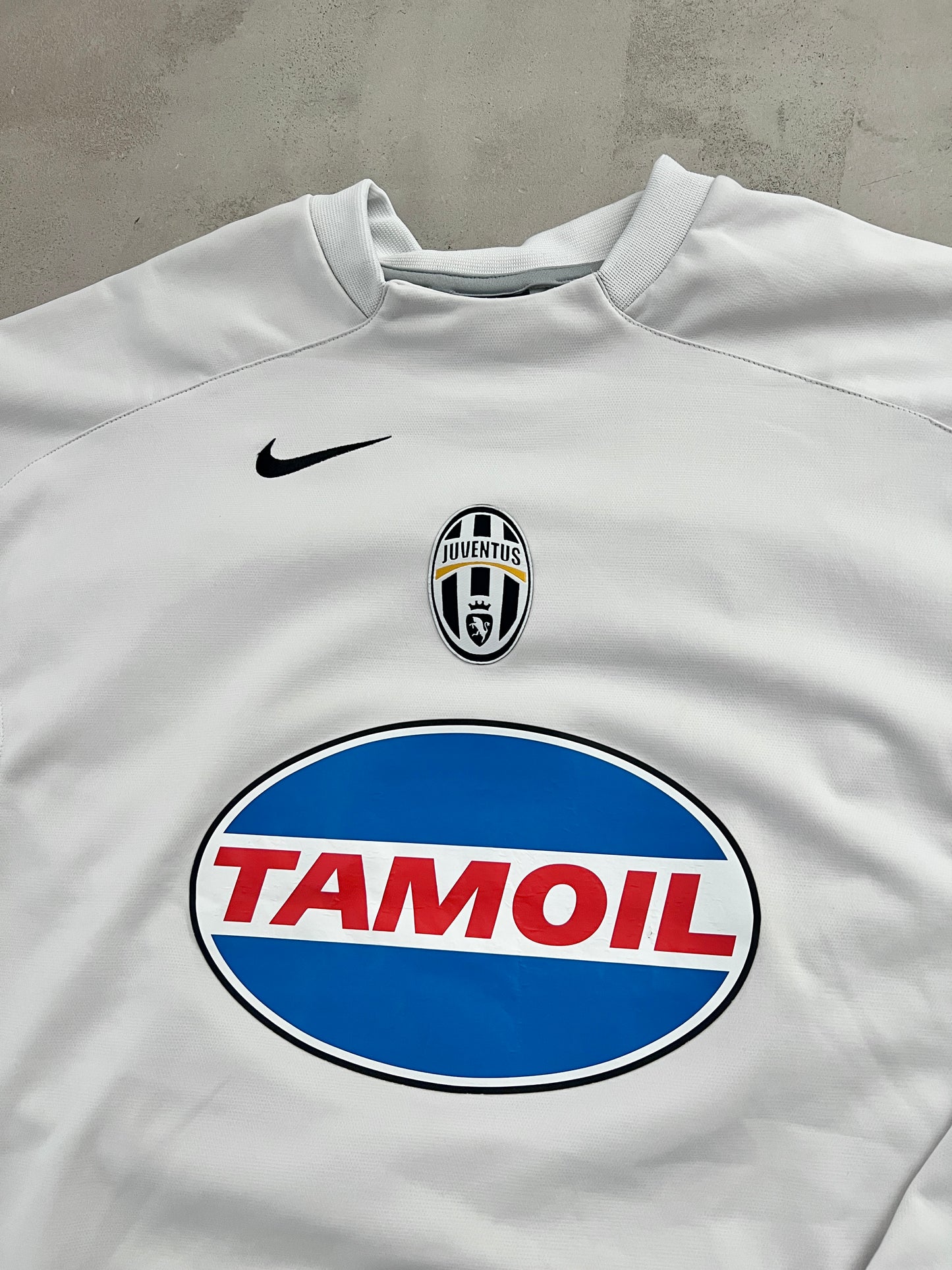 WHITE JUVENTUS TURIN NIKE SWEATER - 2000S - M