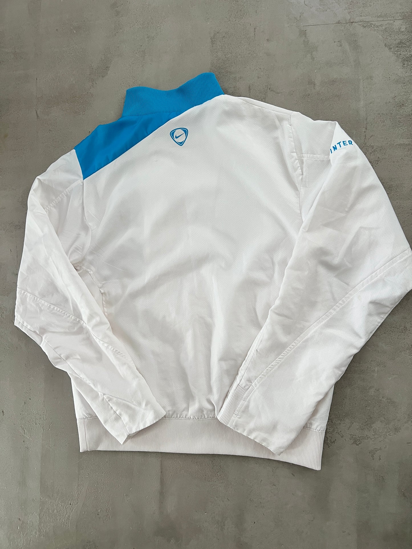 WHITE INTER MILAN NIKE JACKET - 2000S - S