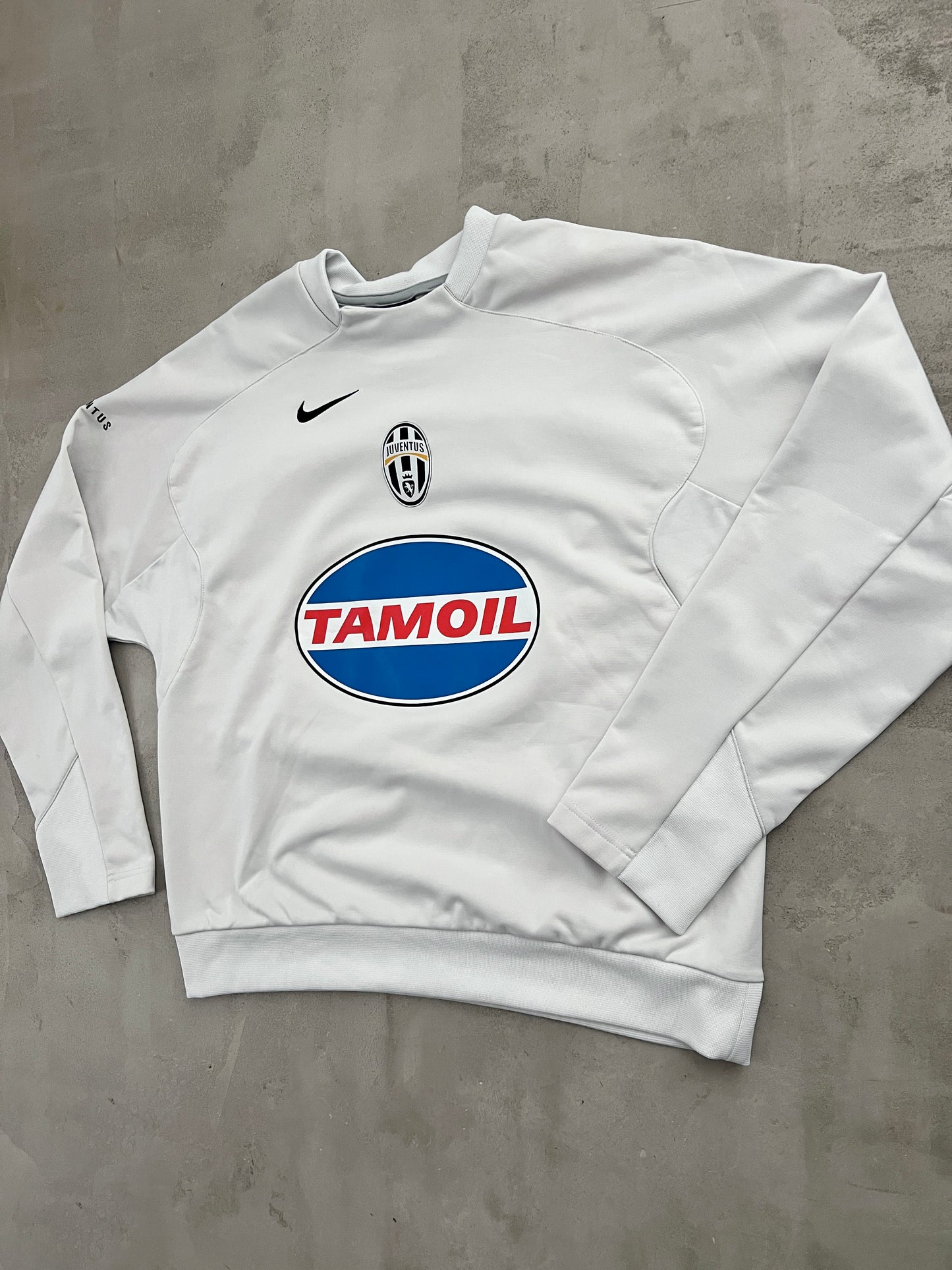 WHITE JUVENTUS TURIN NIKE SWEATER - 2000S - M