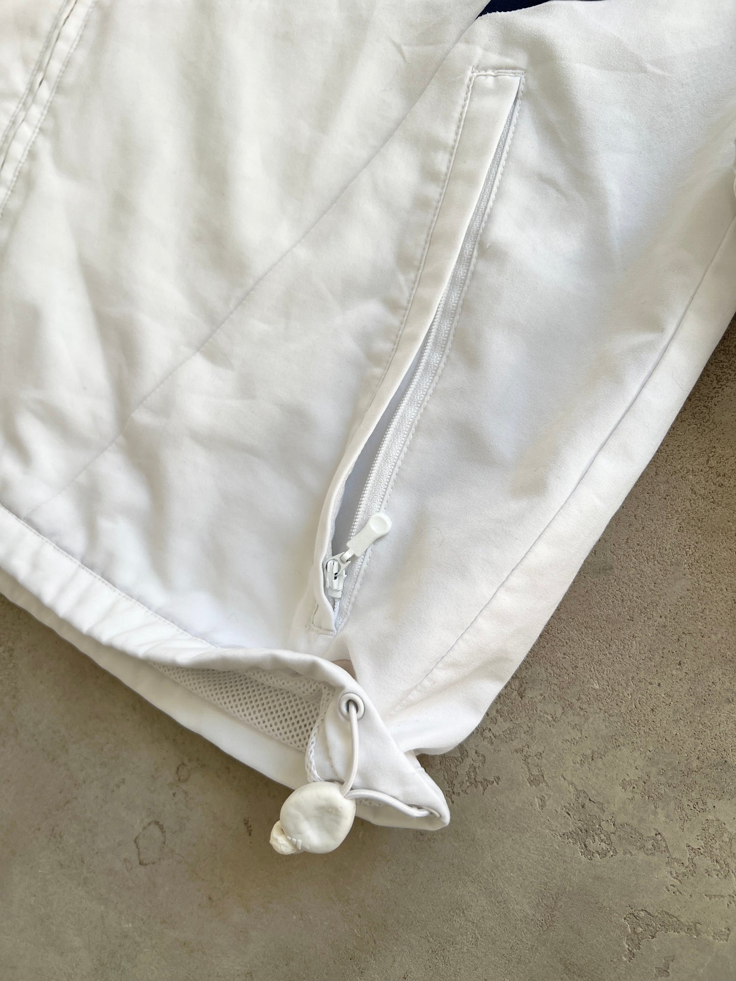 WHITE CHELSEA FC TRACK JACKET - 2000S - L