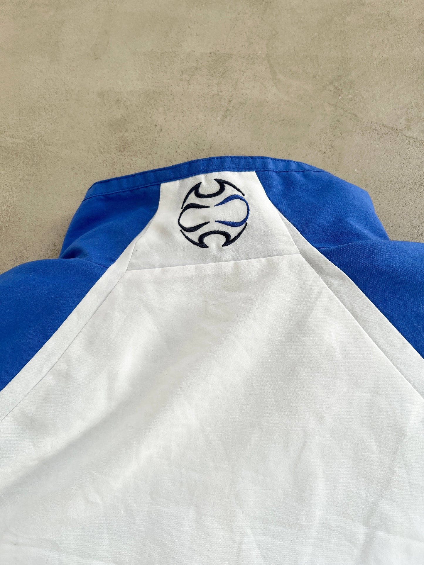 WHITE CHELSEA FC TRACK JACKET - 2000S - L